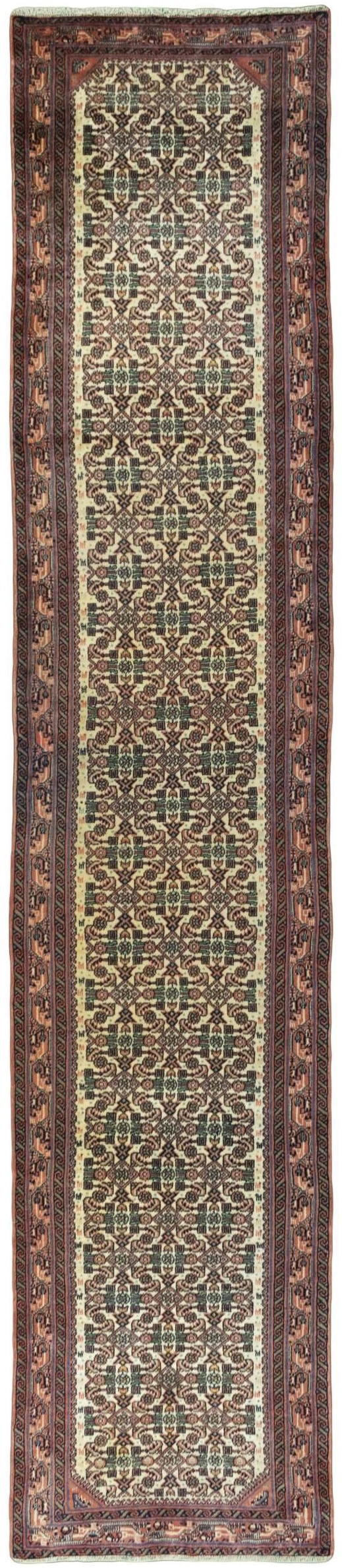 Teppich Läufer 80x400 - Hamadan 85 x 406 cm