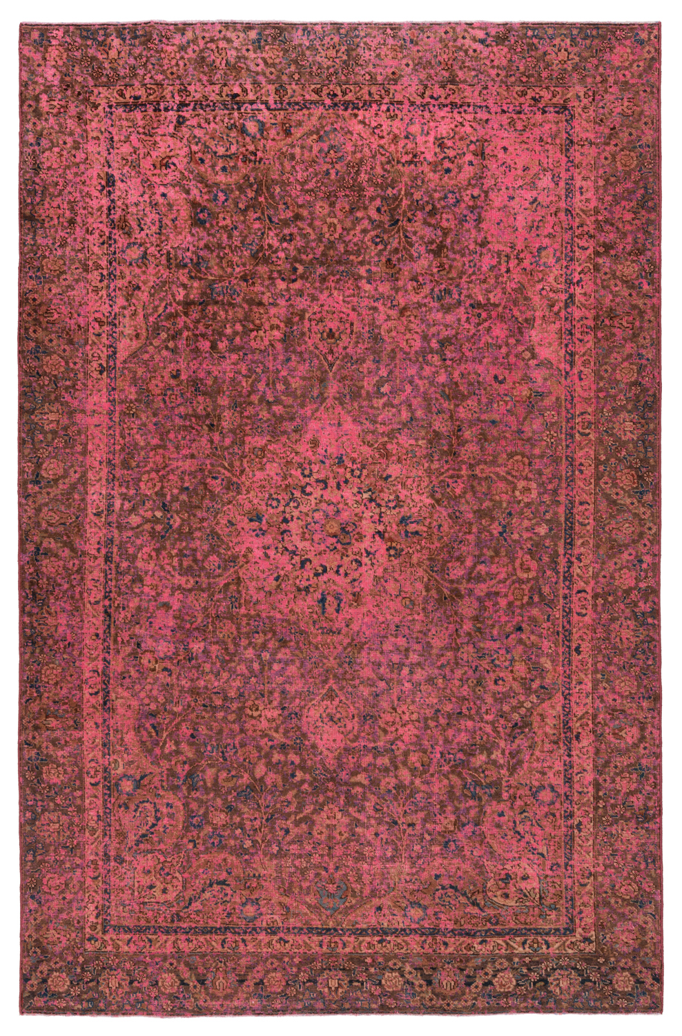 Vintage Teppiche Rosa - Vintage 206 x 319 cm