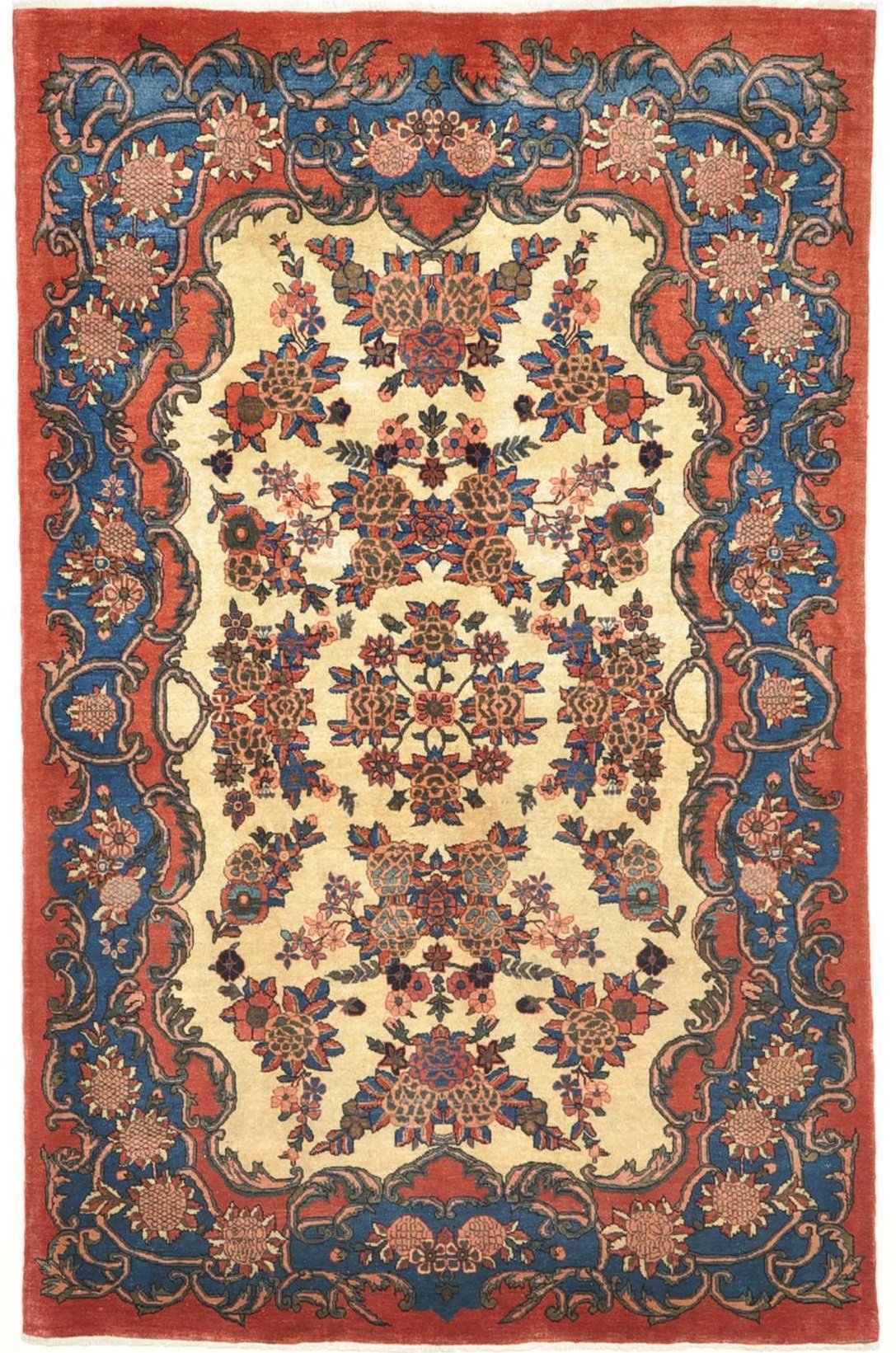 Starožitné Koberce - Kashan 134 x 209 cm