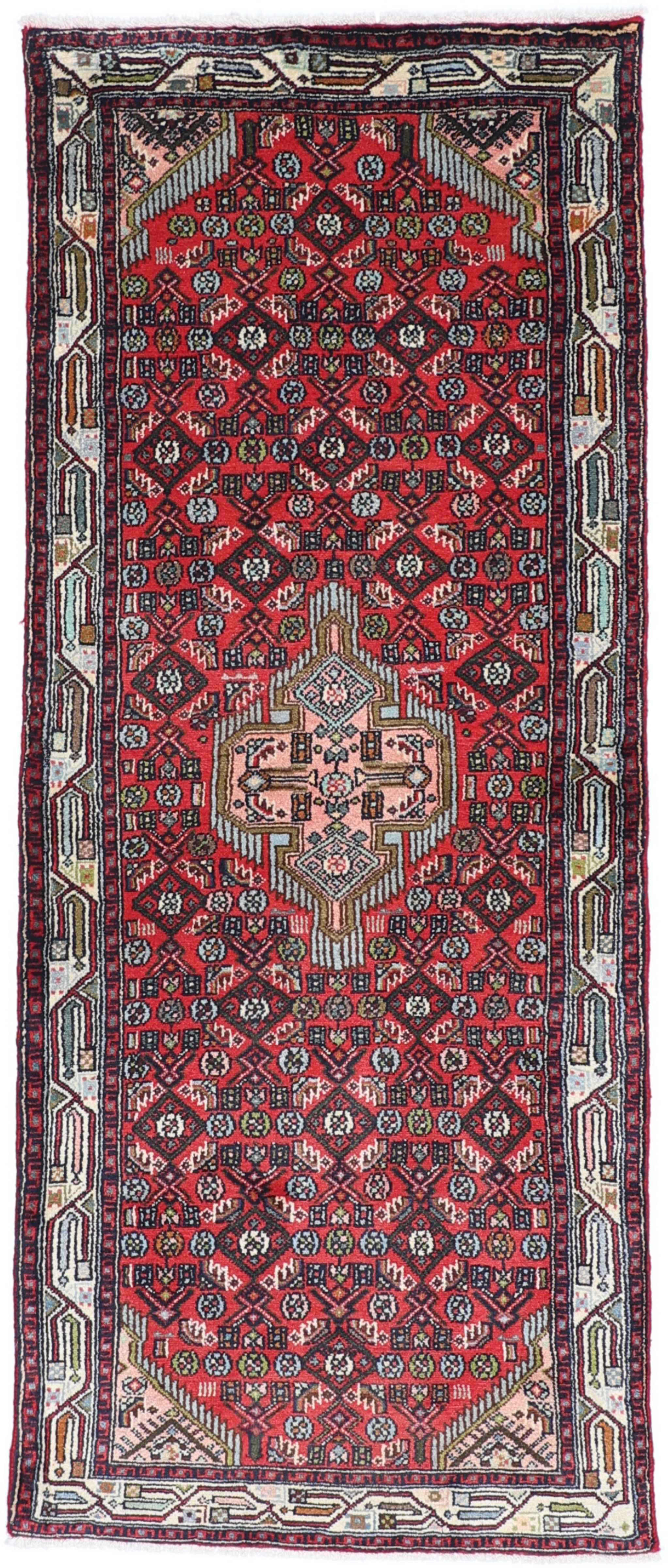 Teppich 90x180 - Hamadan 80 x 190 cm
