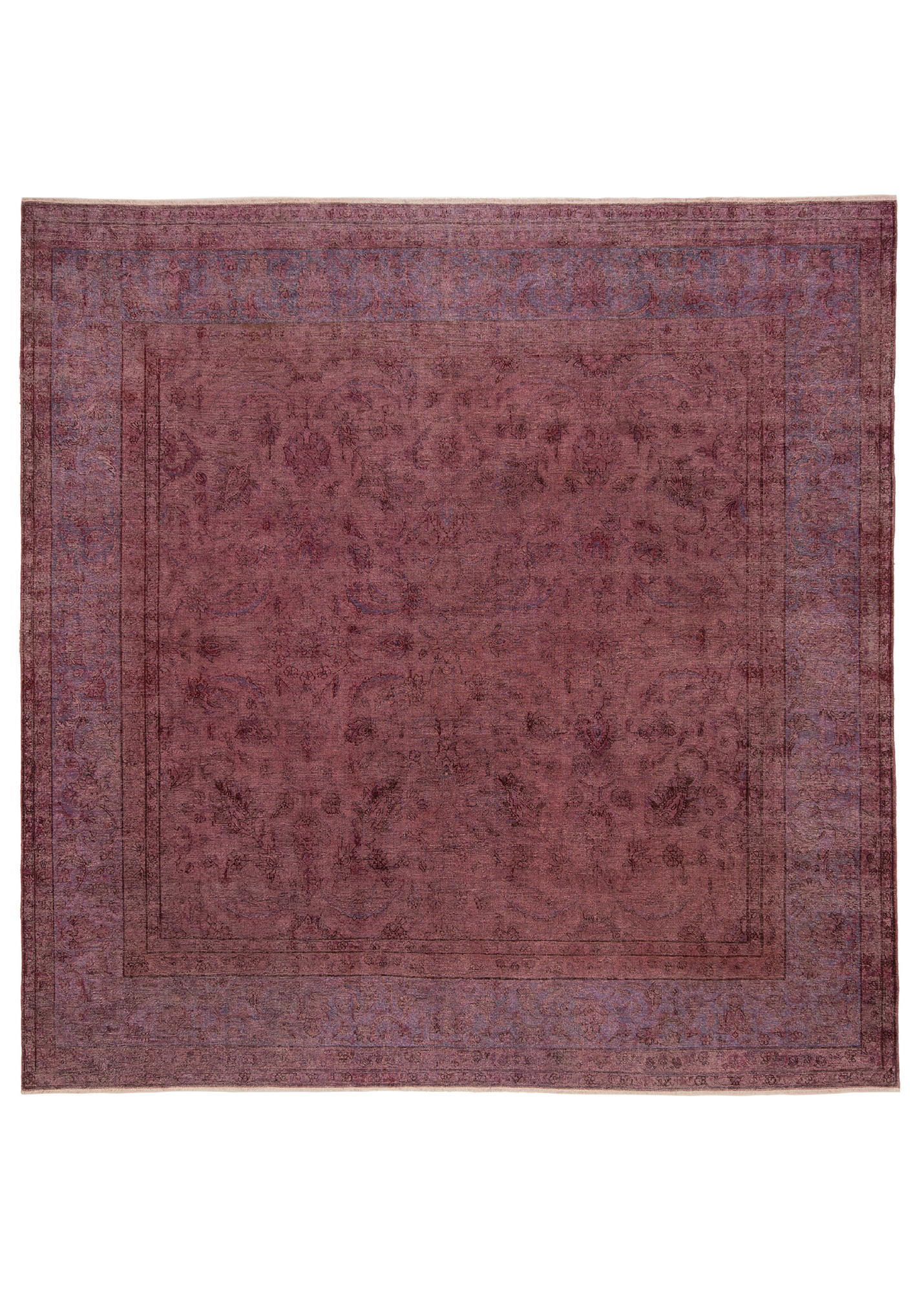 Kvadratisk Teppe 300x300 - Vintage 290 x 292 cm