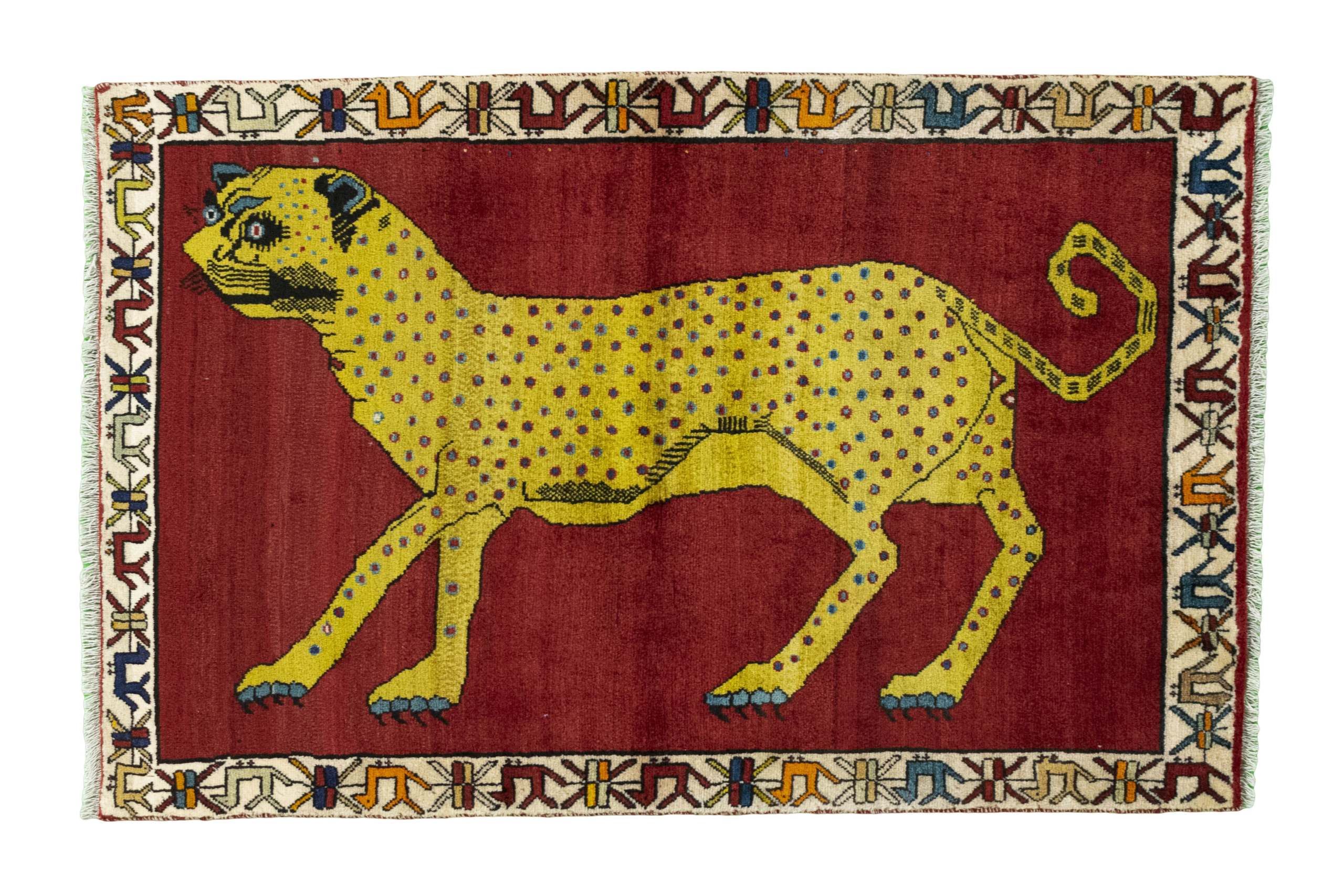 Teppich 100x170 - Gabbeh nature 105 x 160 cm