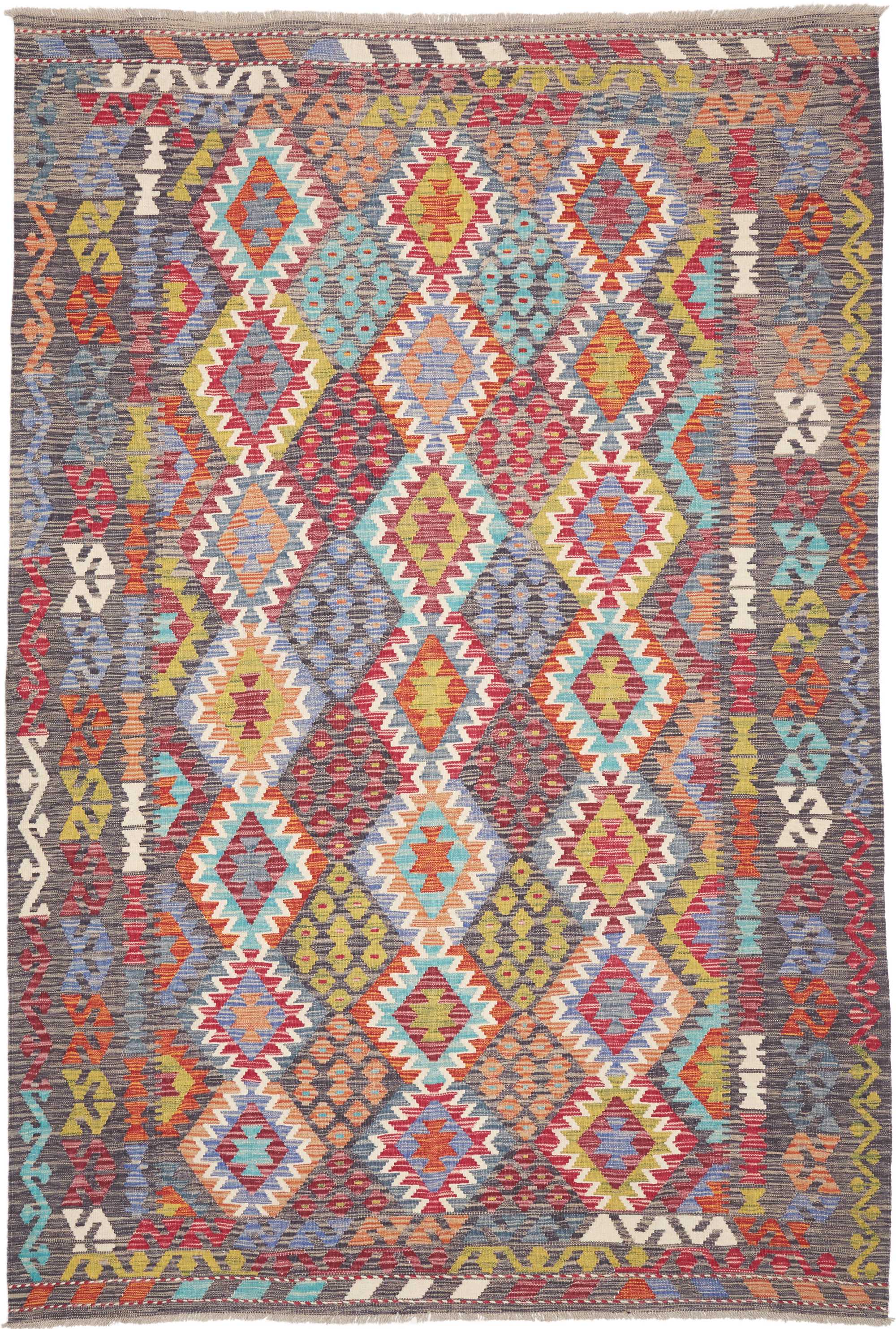 Kelim Teppiche 200x300 - Kelim 201 x 294 cm