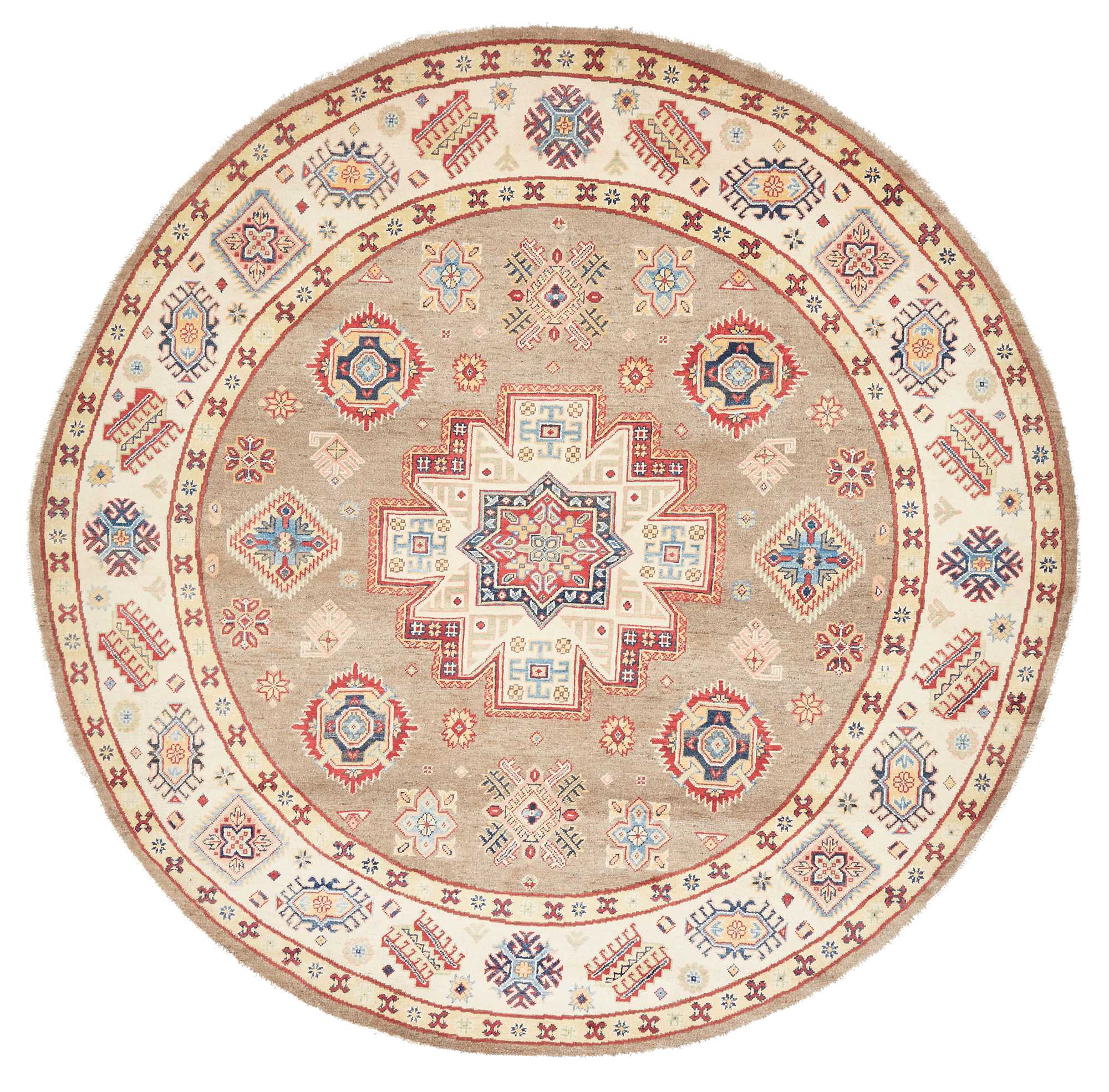Kvadratisk Teppe 230x230 - Kazak 240 x 233 cm
