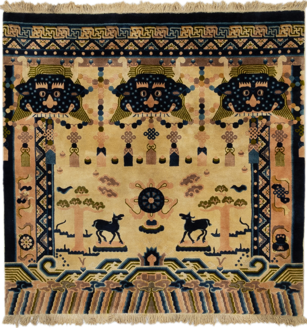 Tappeto 140x140 - Teppich 150 x 150 cm