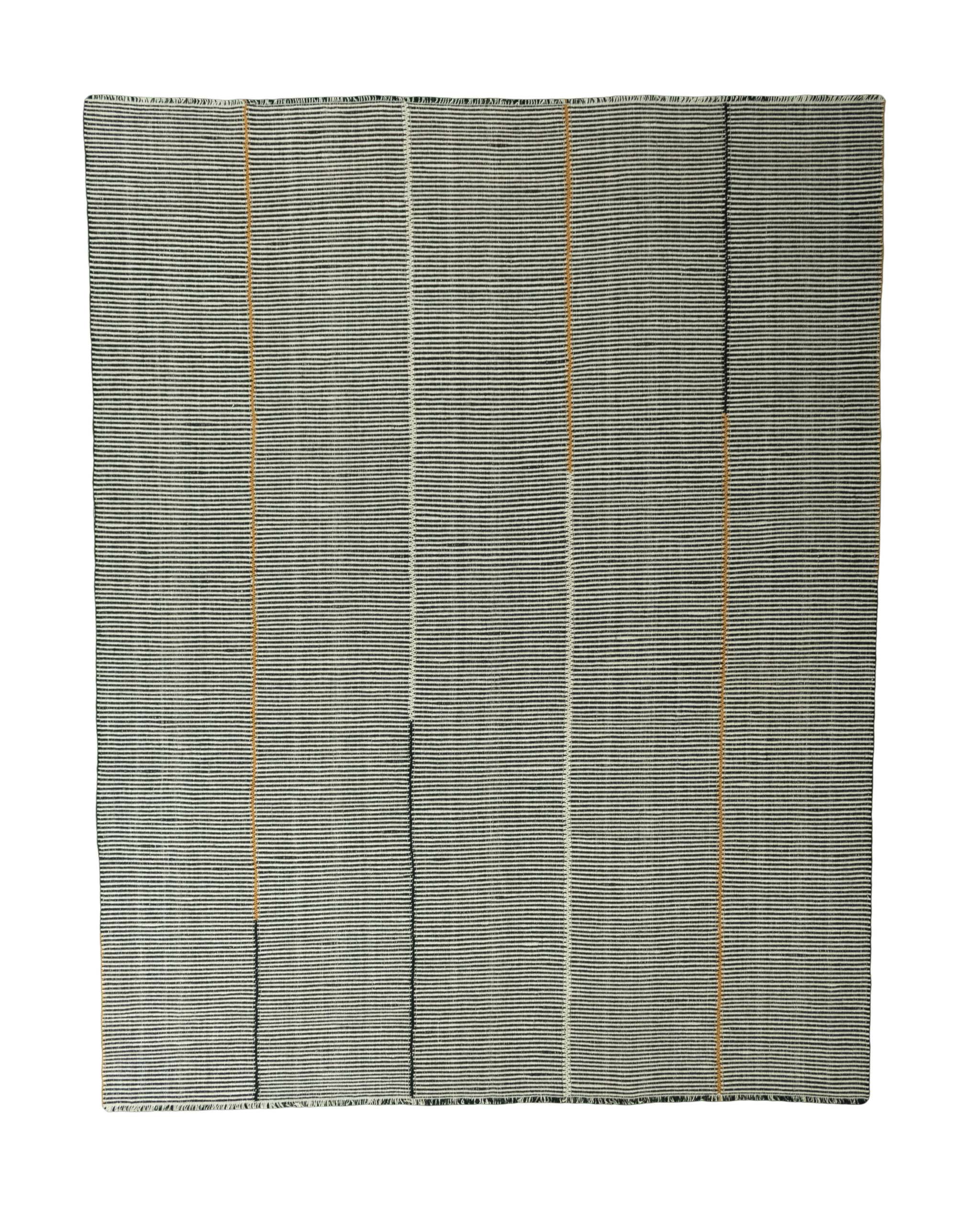 Kelim Teppiche Schwarz - Kelim Haraz 292 x 368 cm