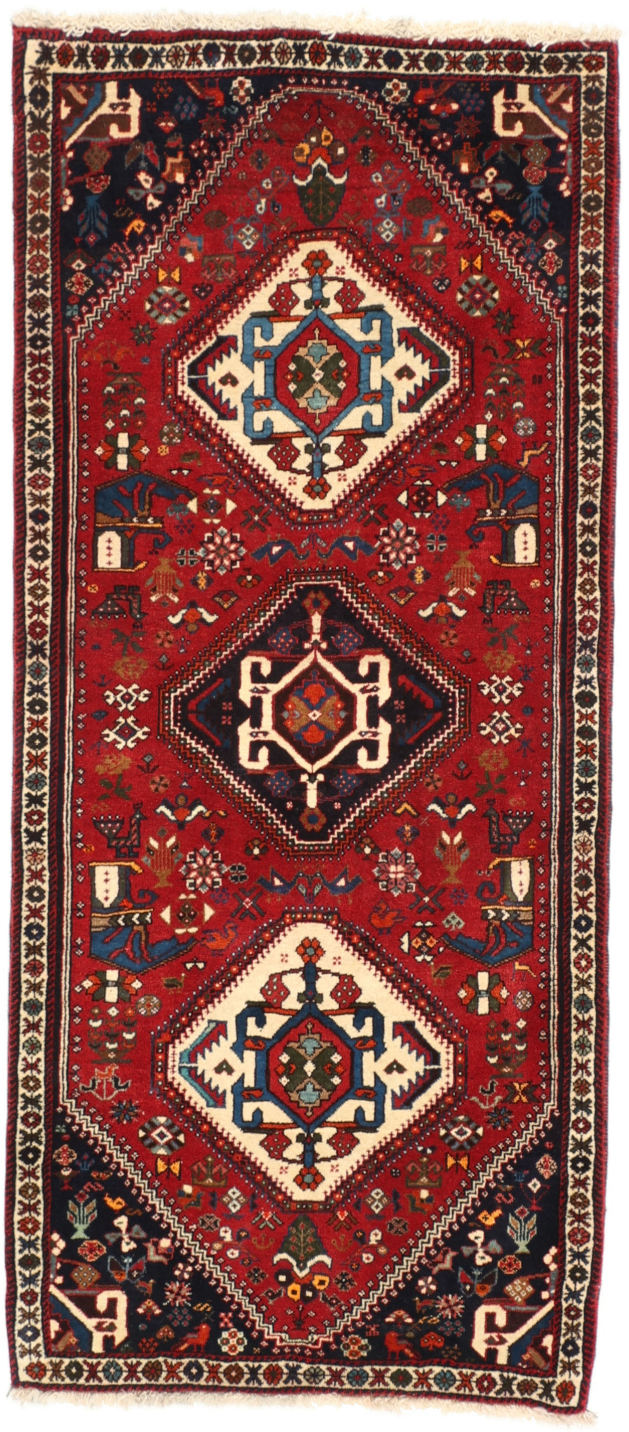 Teppich 90x180 - Shiraz 82 x 190 cm