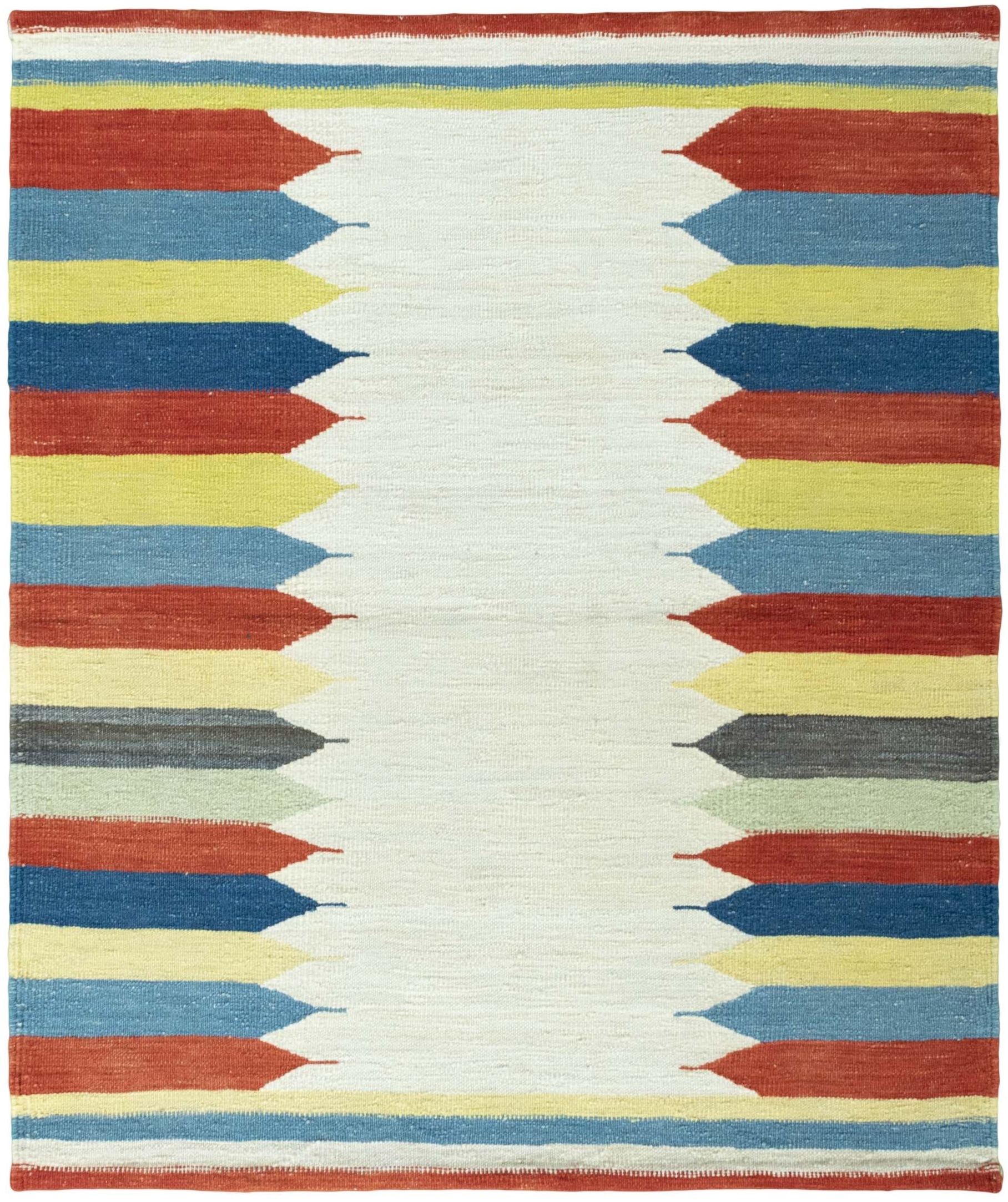 Kelim Tepper Kvadratiske - Kelim 93 x 110 cm