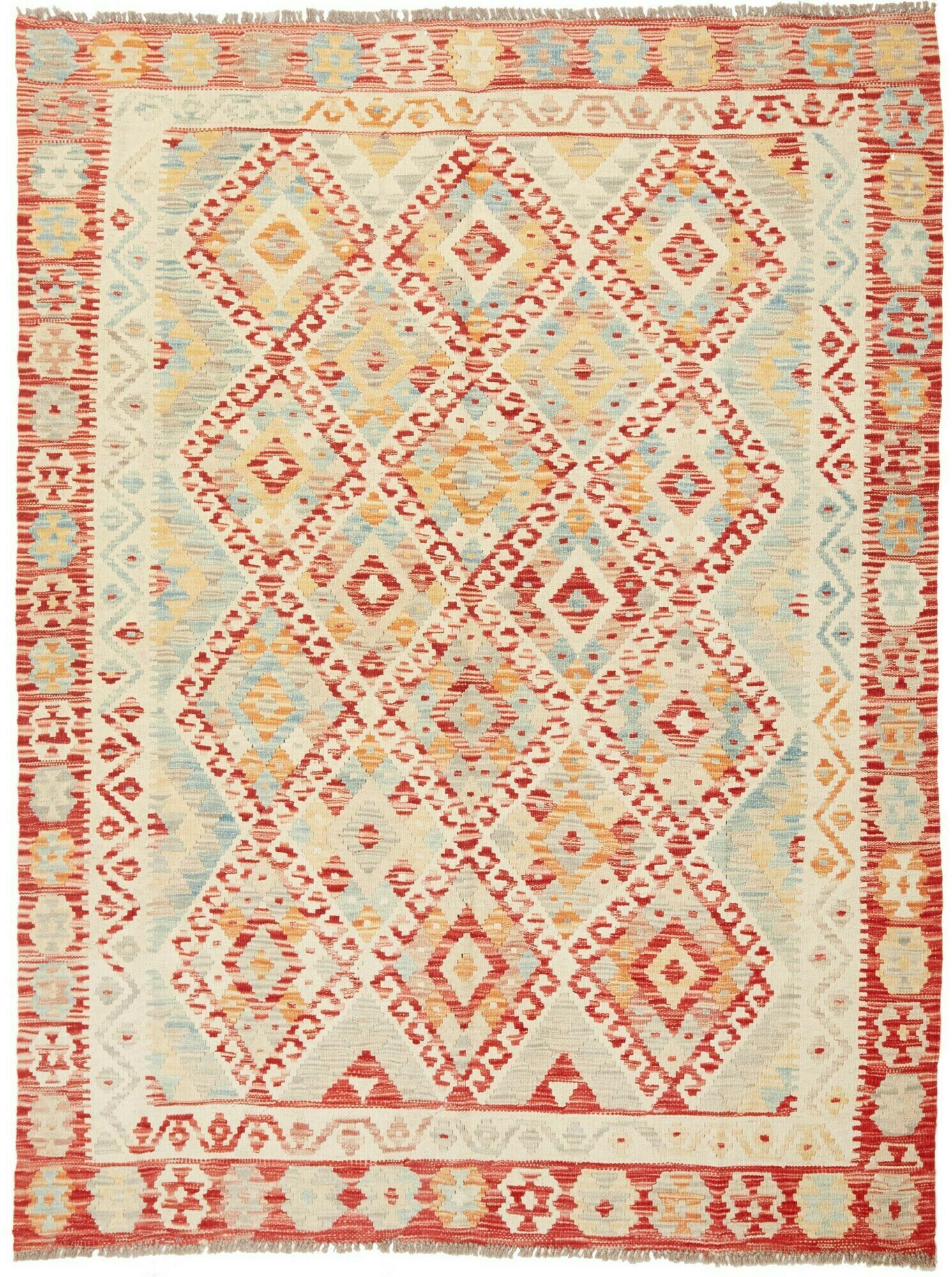 Teppich 170x200 - Kelim 160 x 206 cm