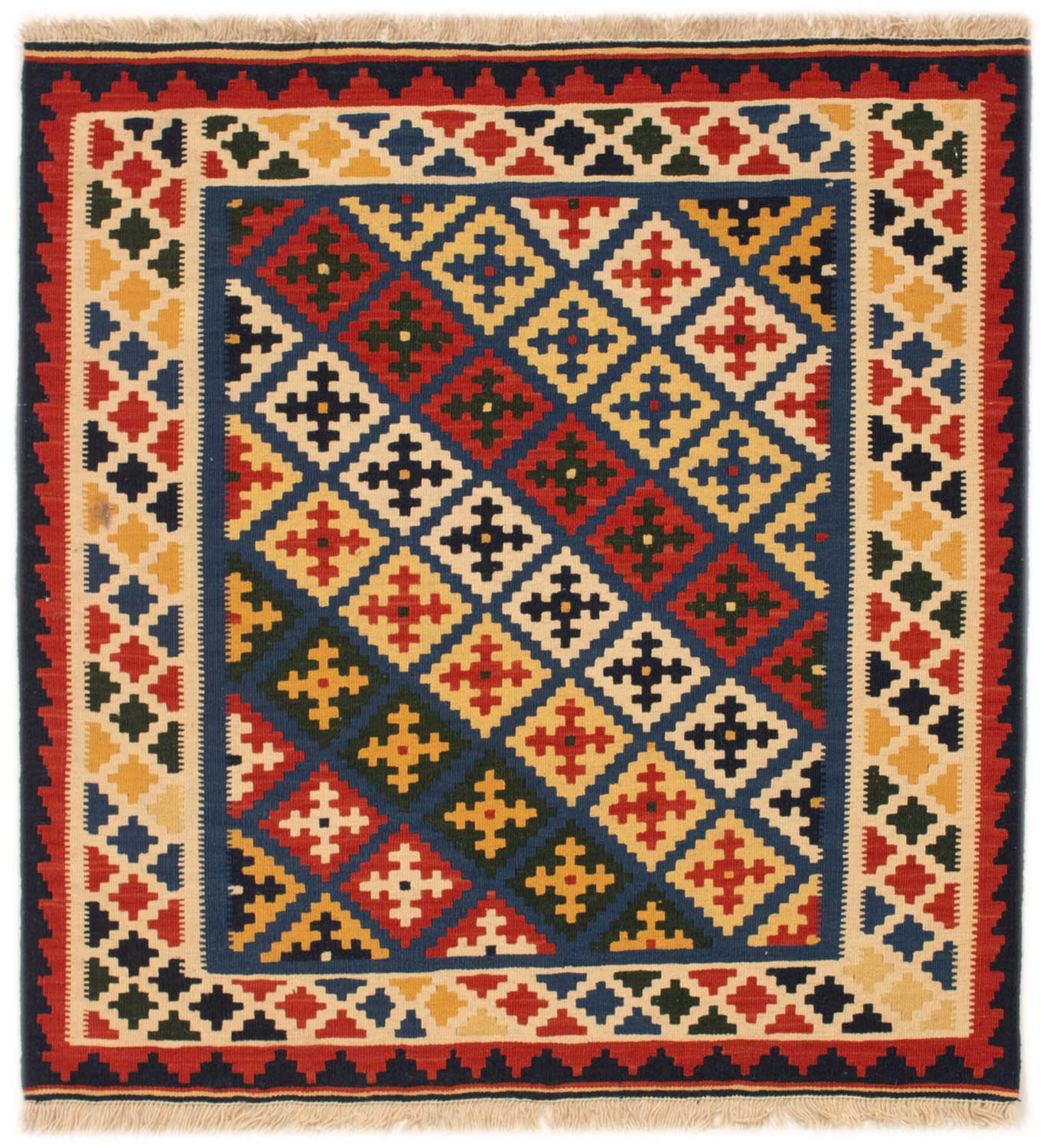 Kelim Teppiche Quadratisch - Kelim 101 x 101 cm