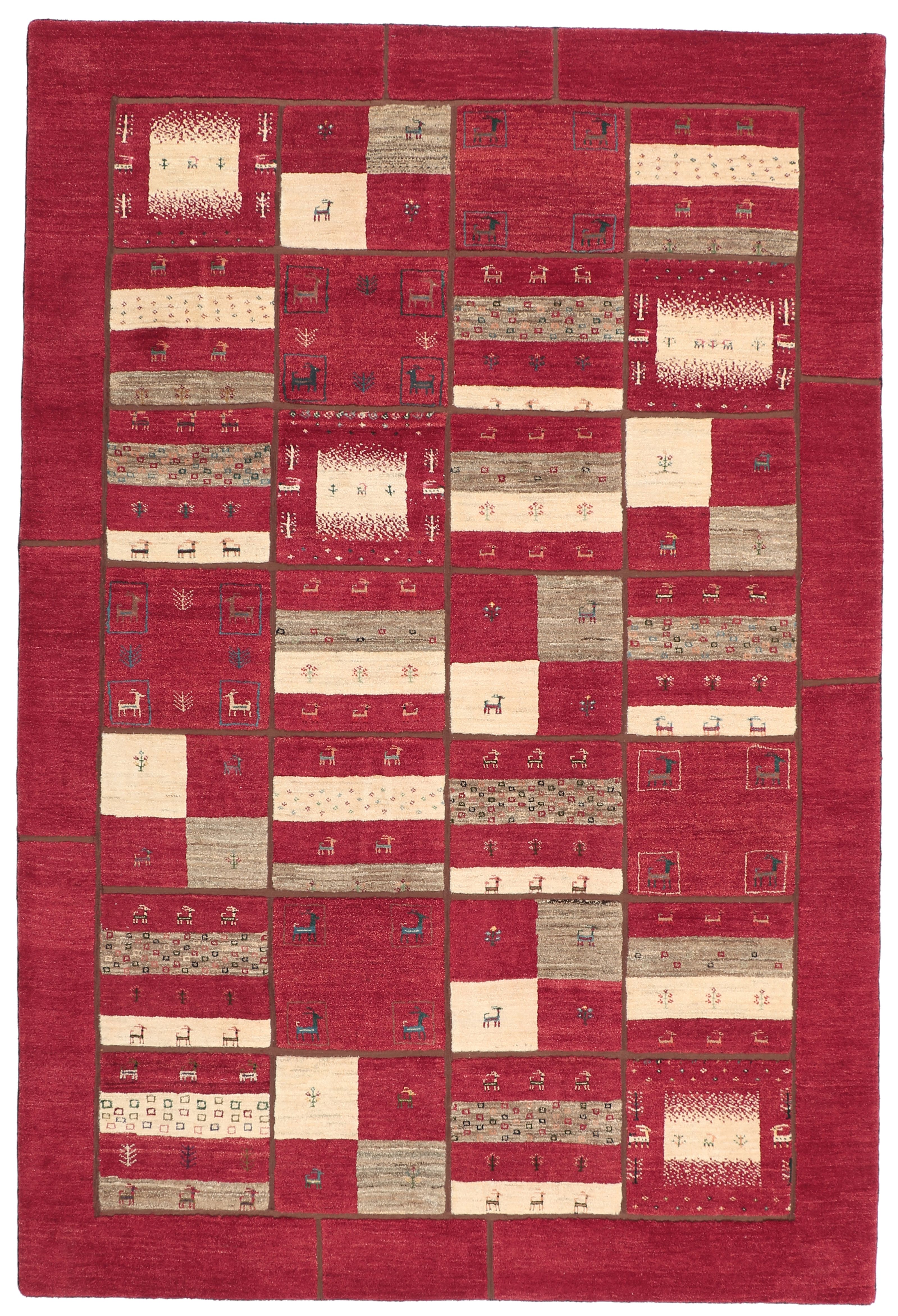 Patchwork - Gabbeh 204 x 303 cm