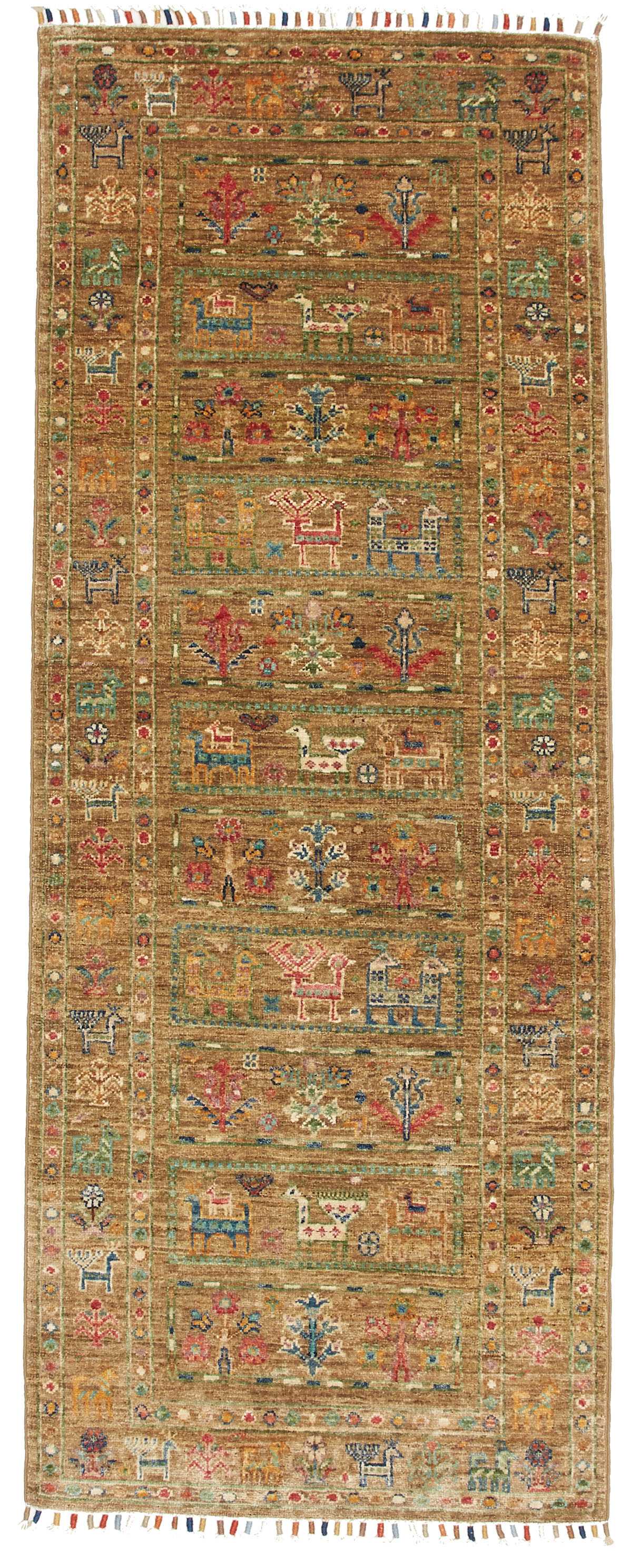 Grüne Teppiche - Samarkand 73 x 186 cm