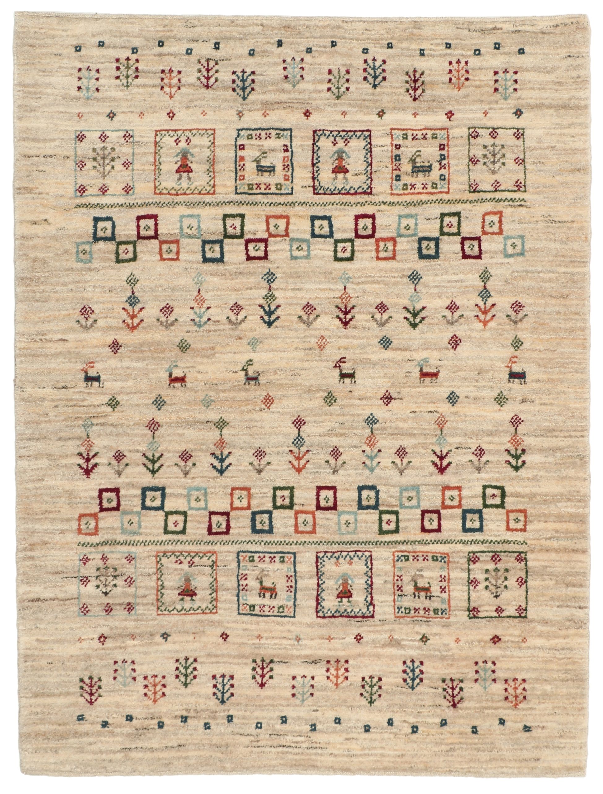 Alfombras - Gabbeh 109 x 143 cm