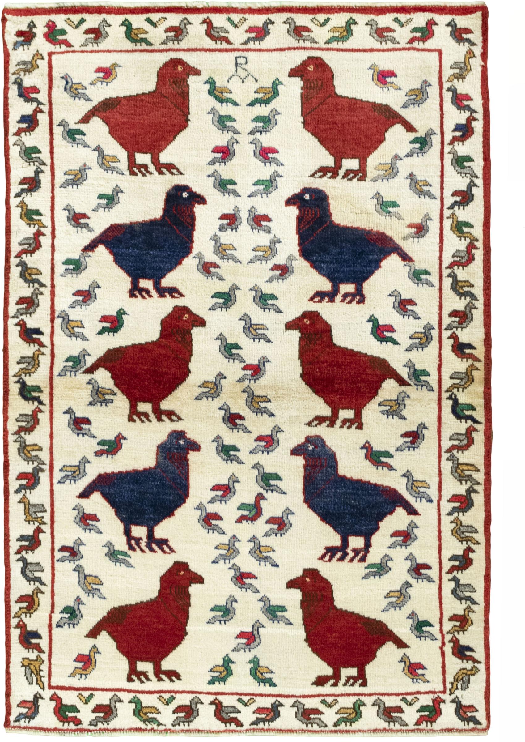 Moderna Mattor Upp Till 50% - Gabbeh 103 x 152 cm