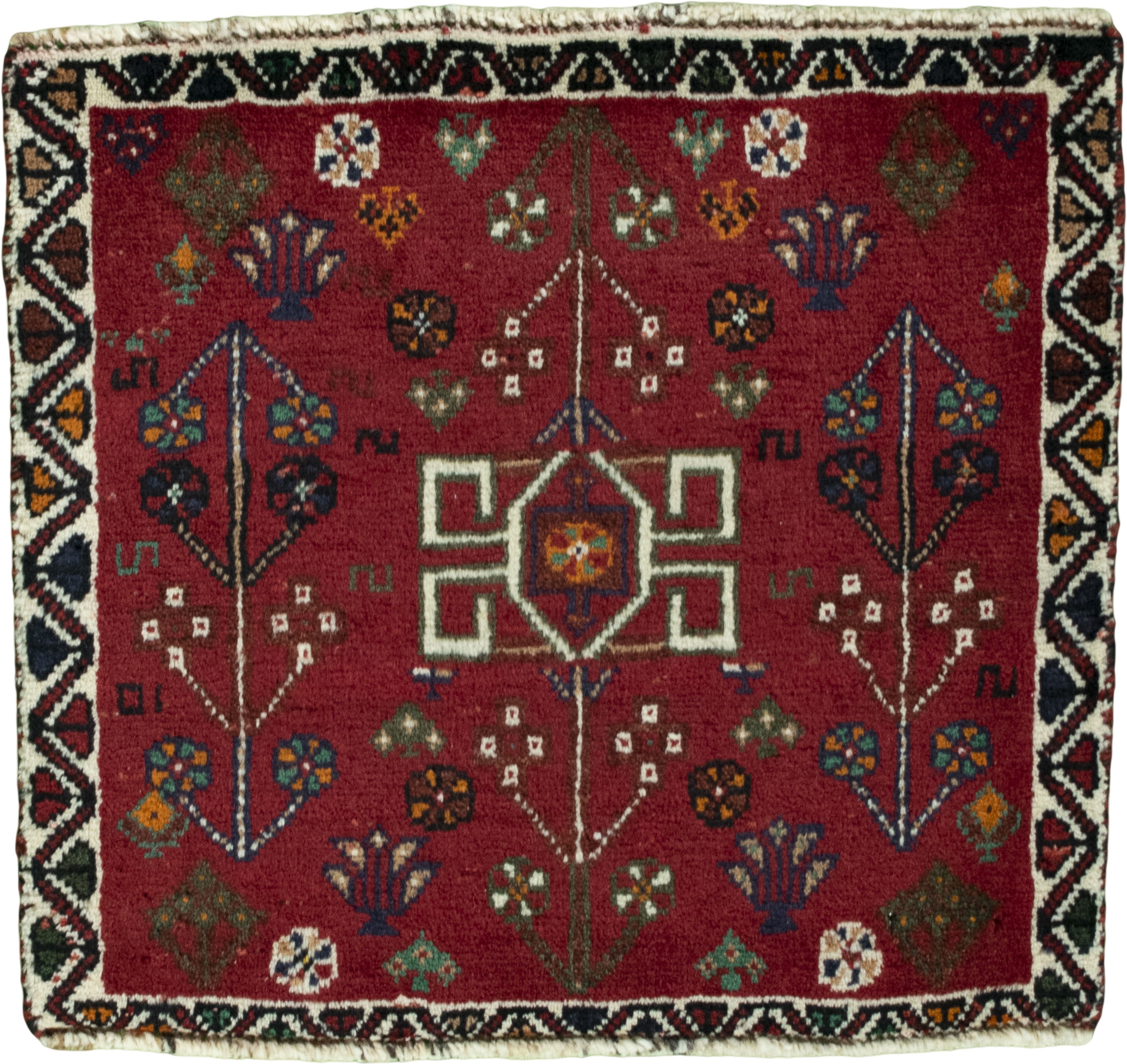 Teppich 50x50 - Shiraz 60 x 55 cm