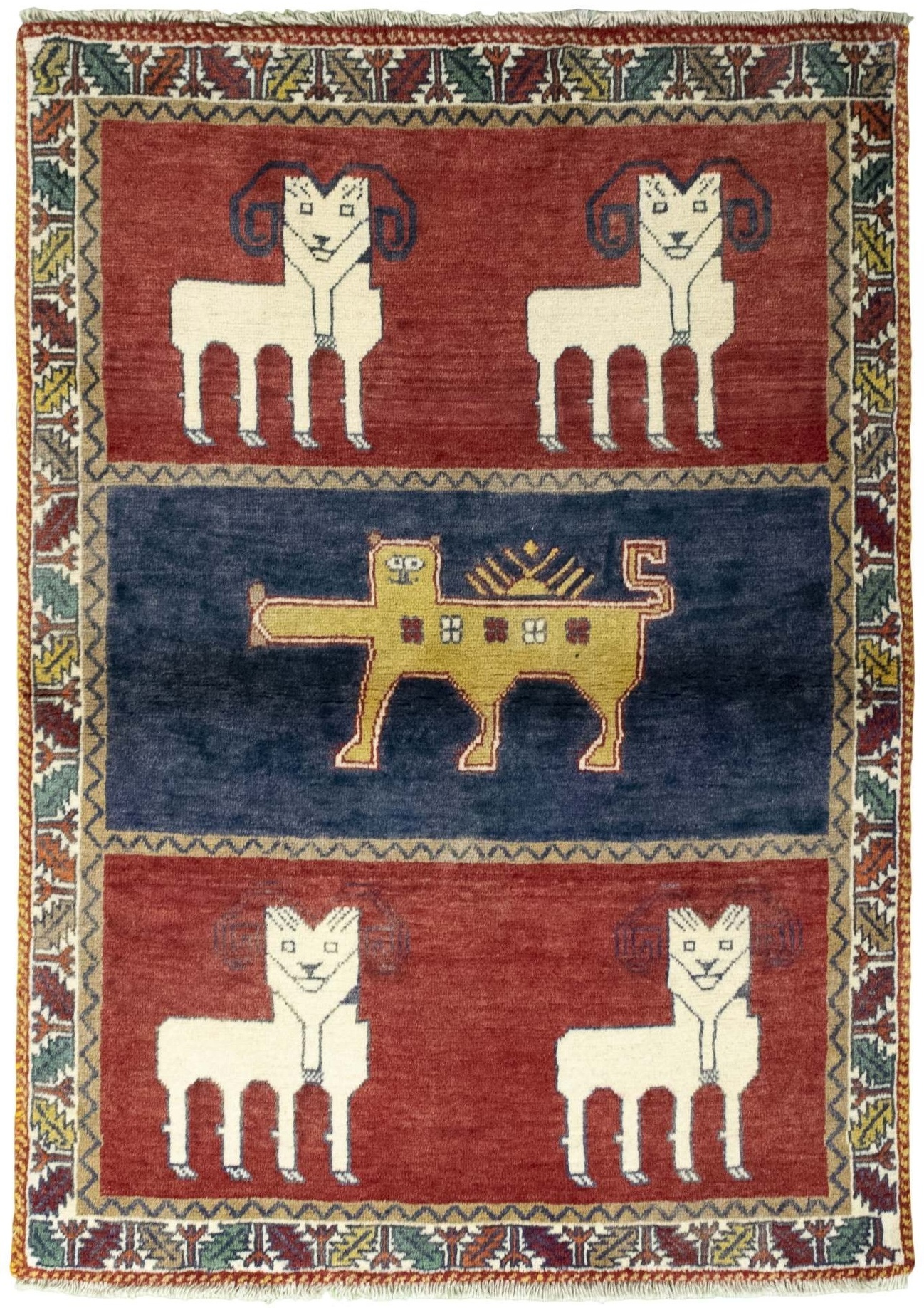 Dywan 120x160 - Gabbeh 110 x 155 cm