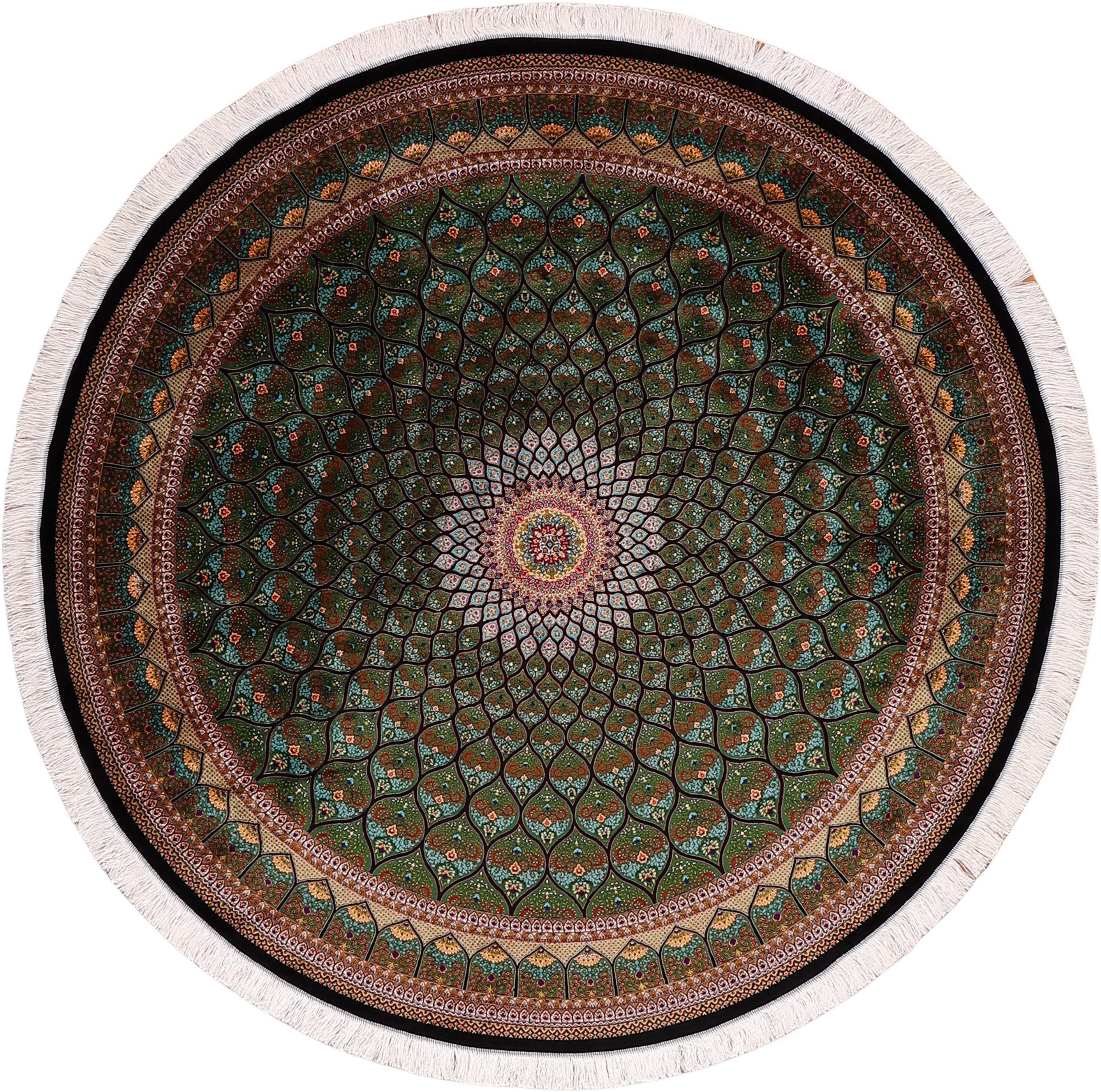 Μεταξωτά Χαλιά - Ghom 200 x 200 cm