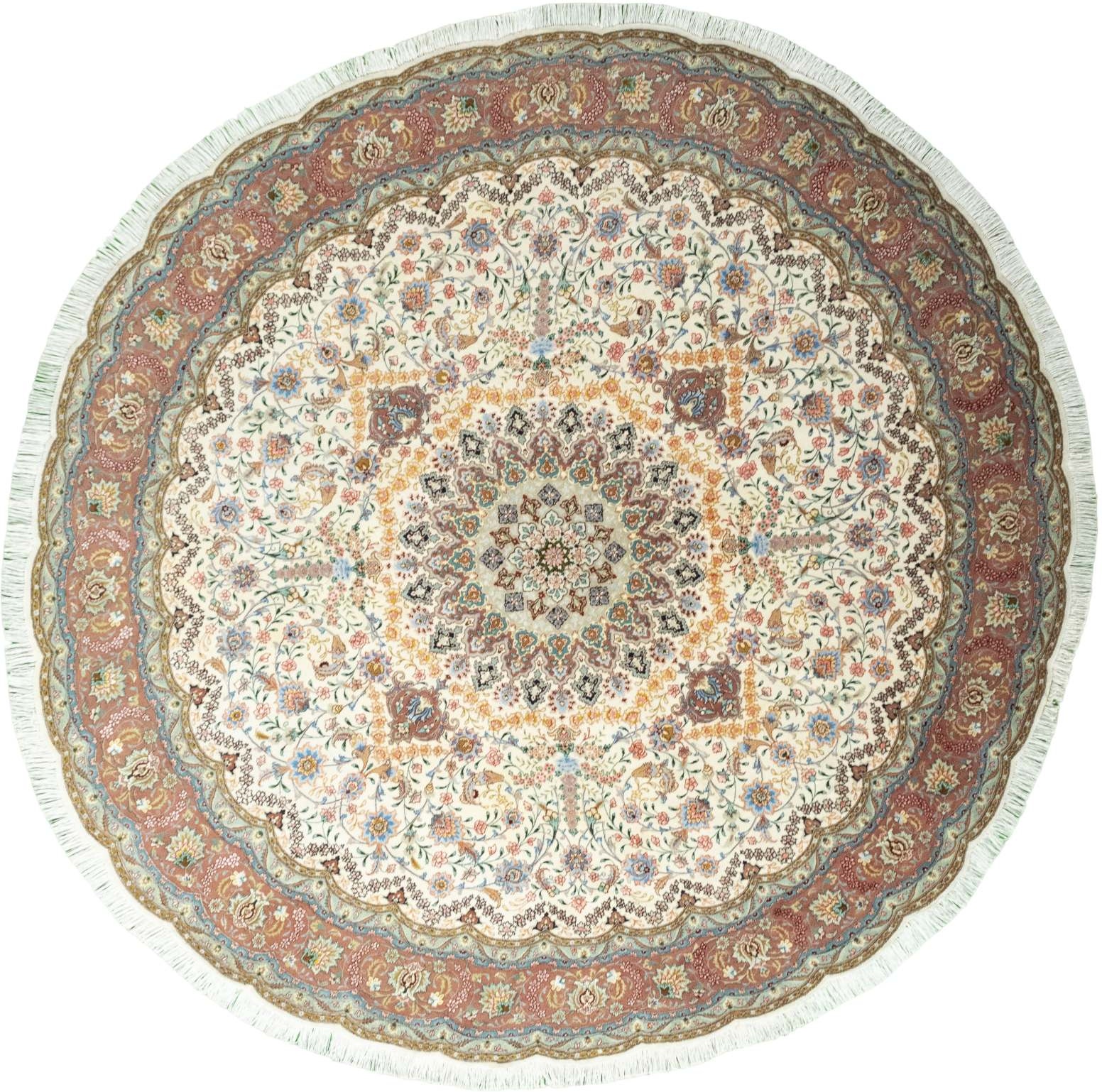 Round rugs - Tabriz 252 x 257 cm
