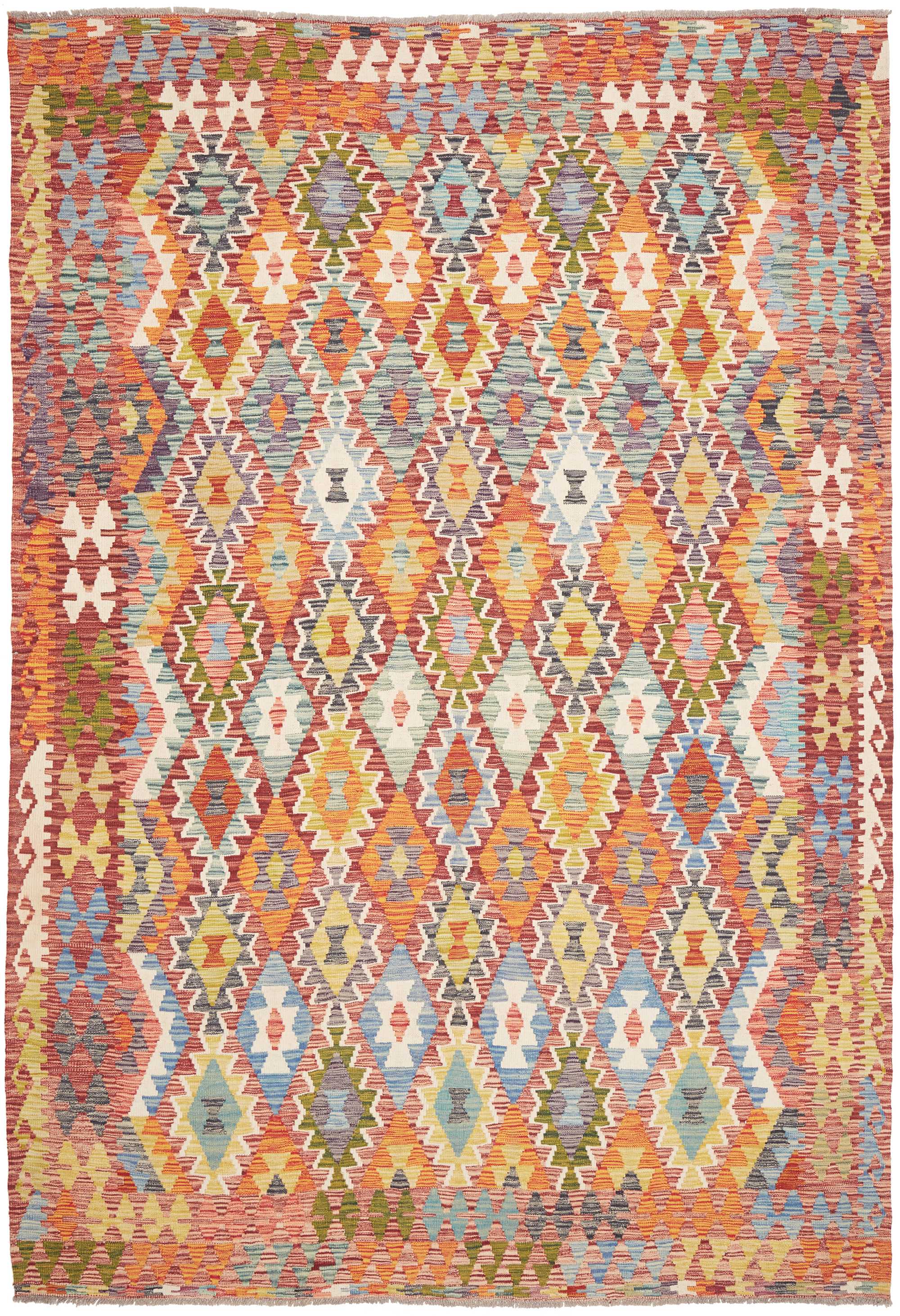 Kelim Teppiche 200x300 - Kelim 211 x 303 cm