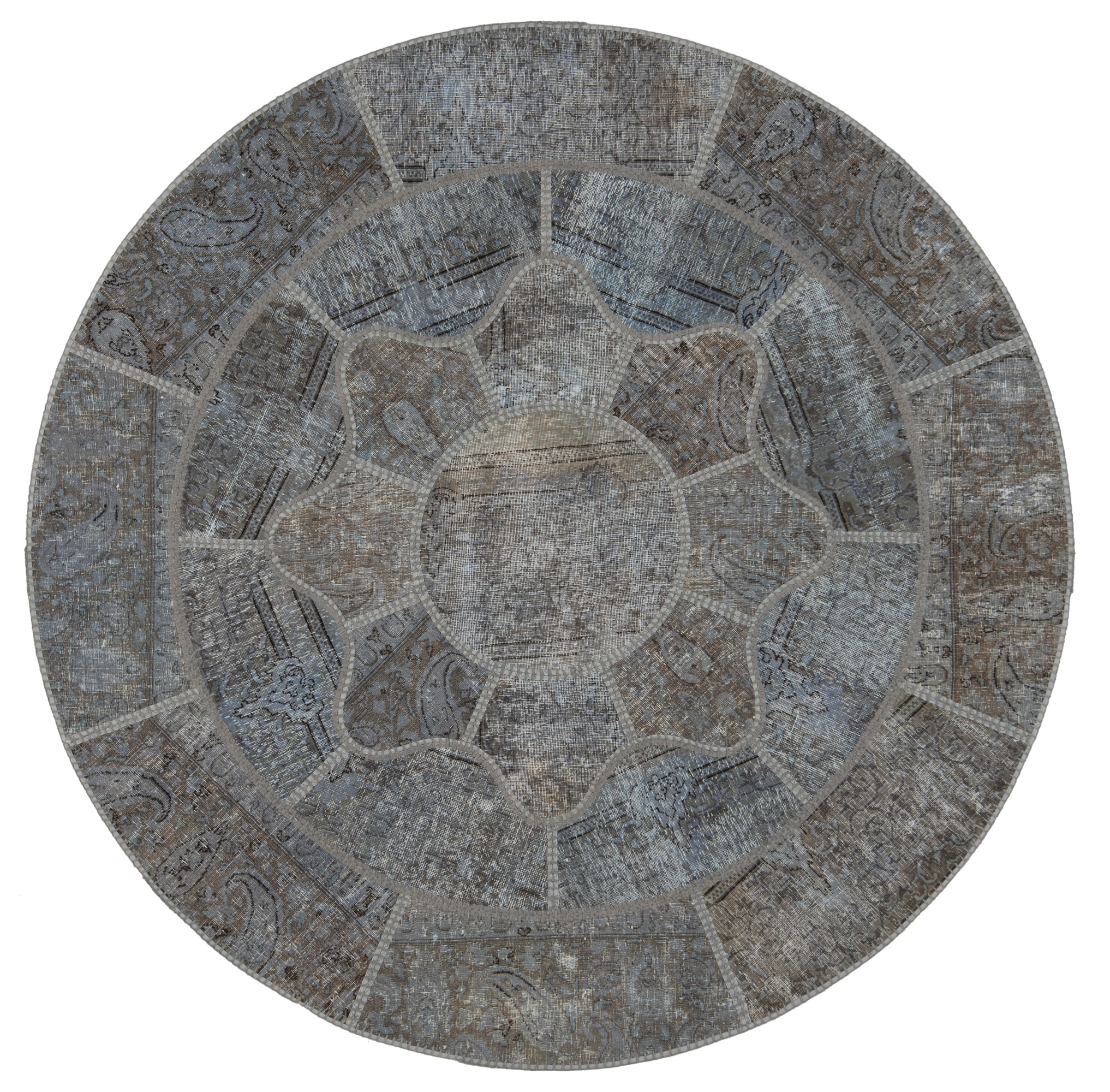 150x160 Rug - Patchwork 155 x 155 cm
