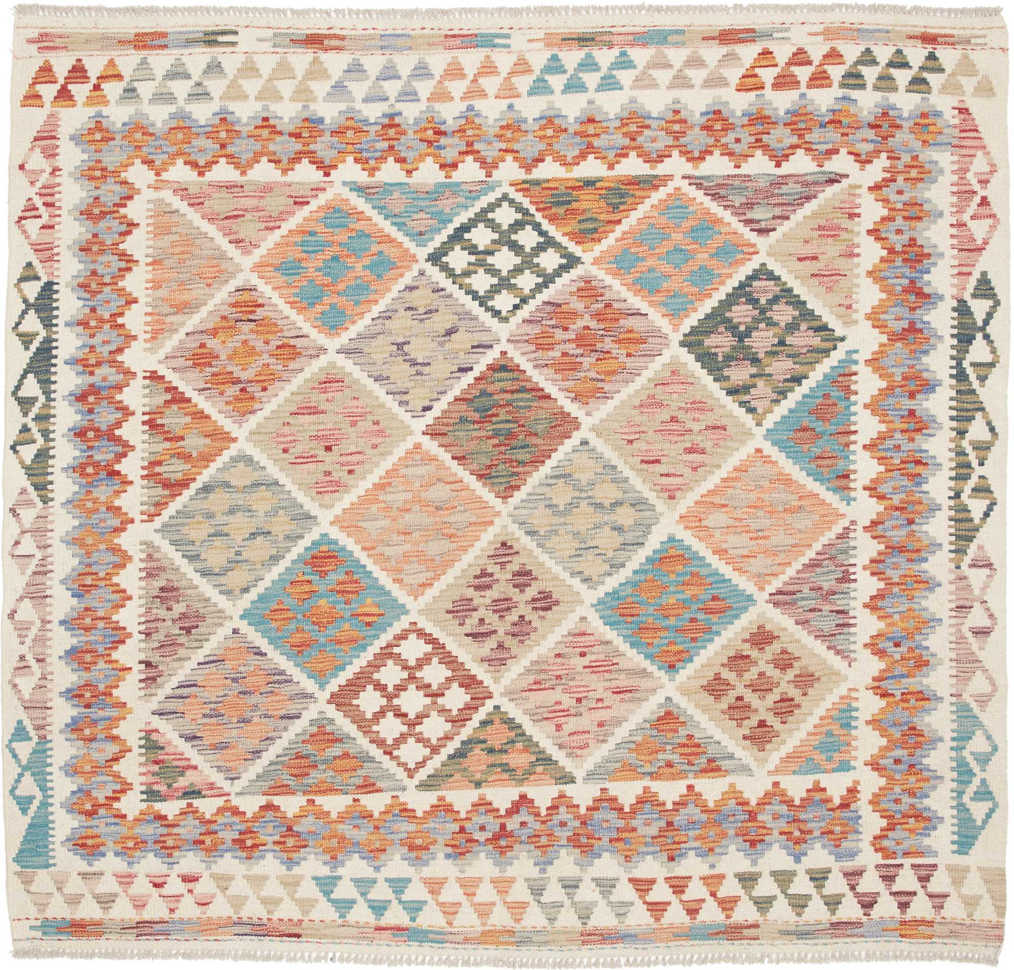 Kelim Teppiche Quadratisch - Kelim 162 x 150 cm