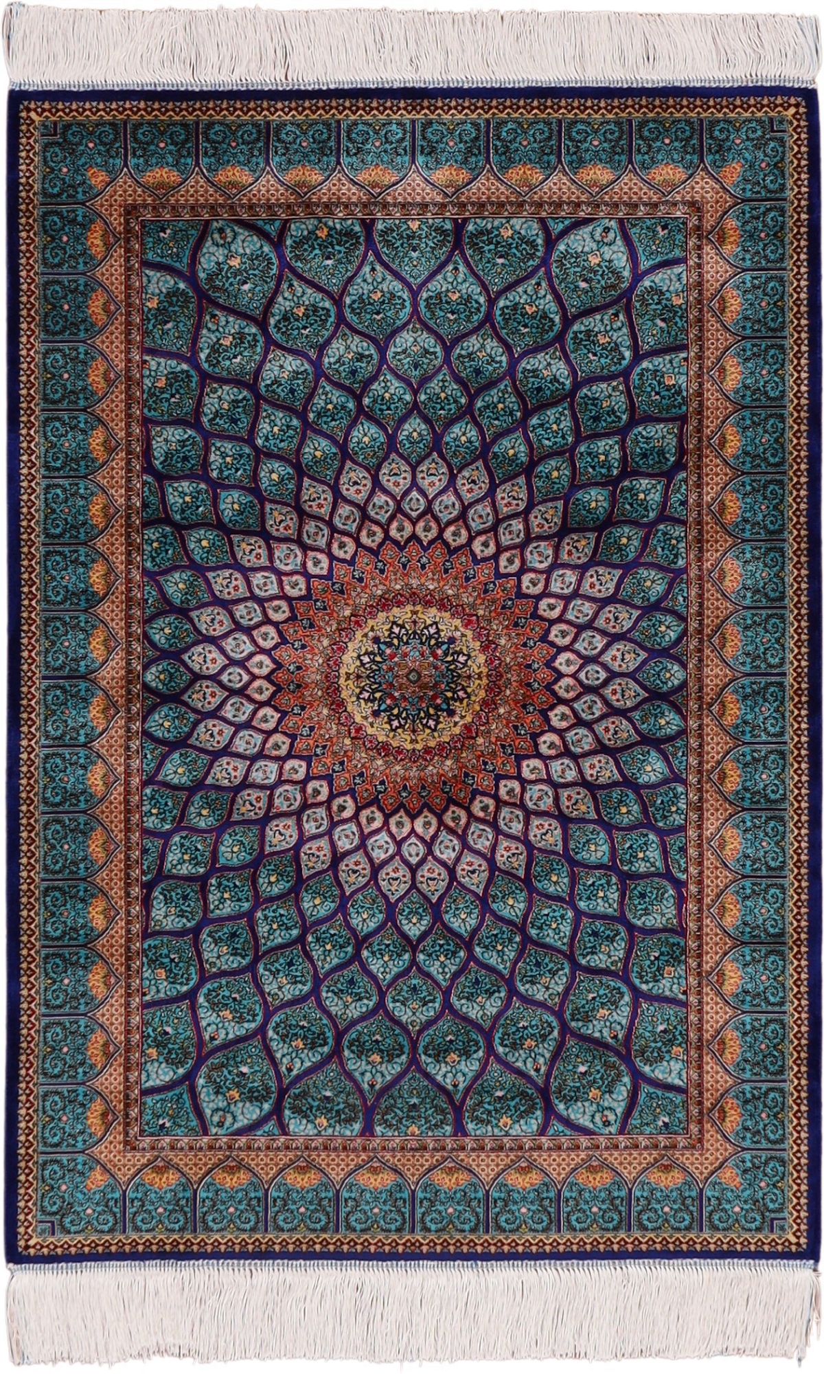 Μεταξωτά Χαλιά - Ghom 80 x 120 cm