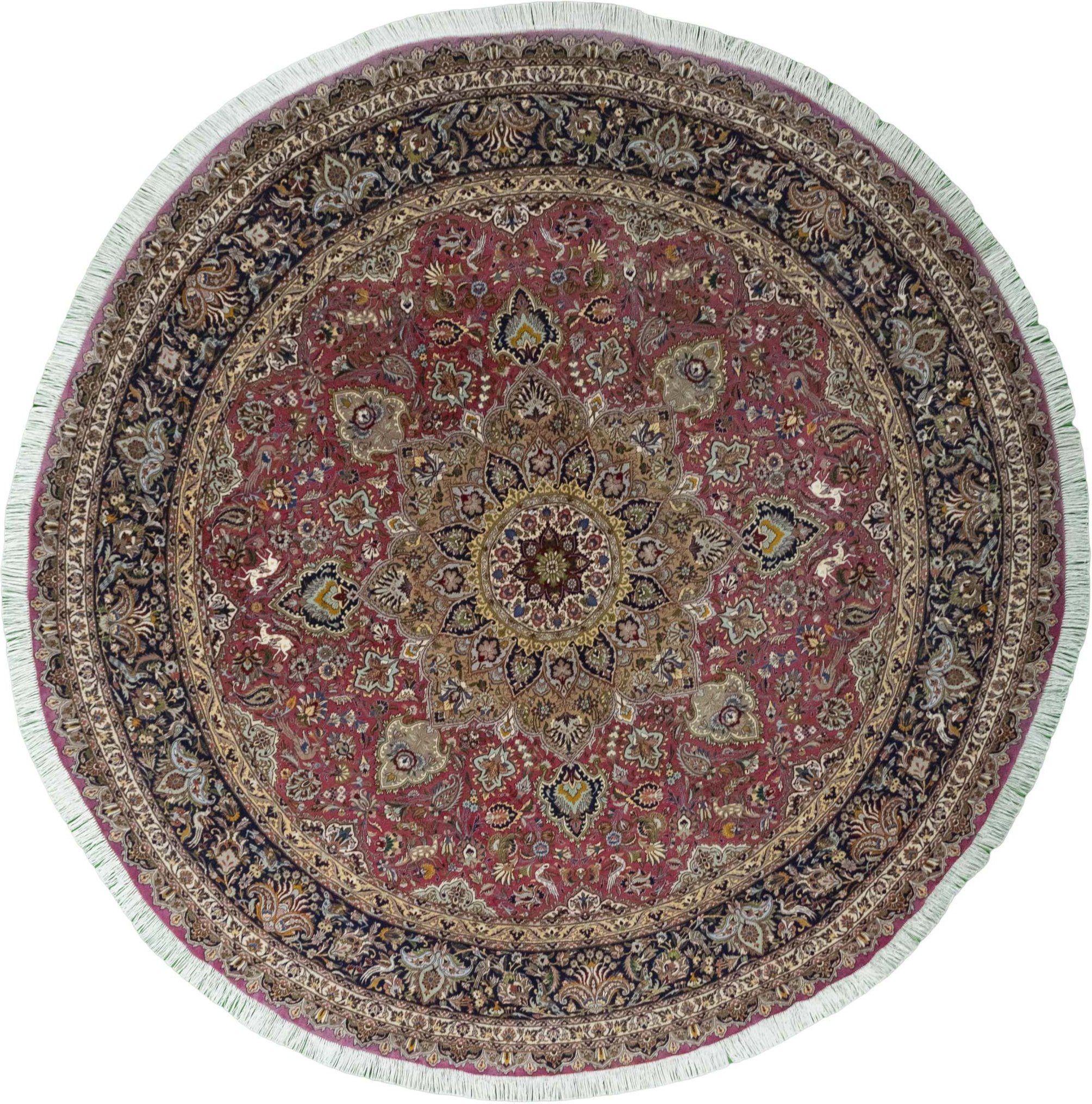 Round rugs - Tabriz 290 x 290 cm