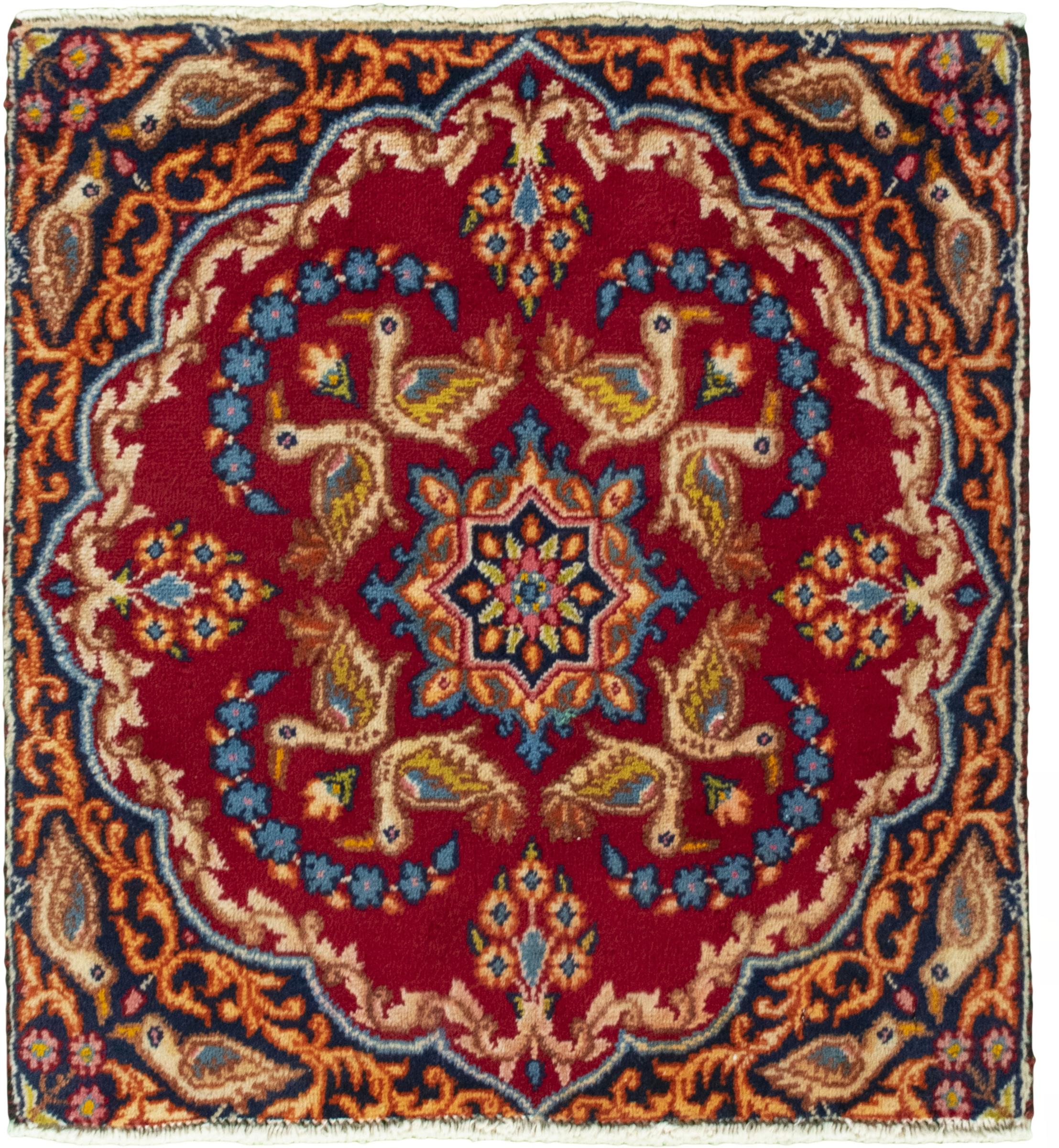 Orientteppiche Lila - Kerman 55 x 60 cm
