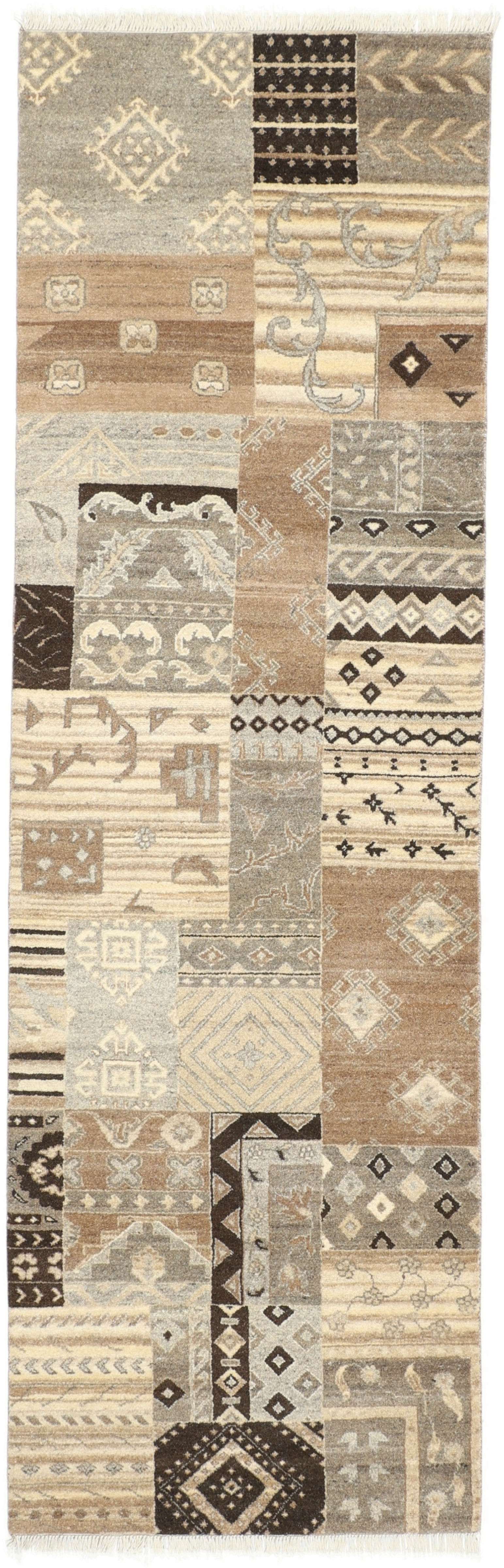 Vintage Rugs - Patchwork 79 x 252 cm