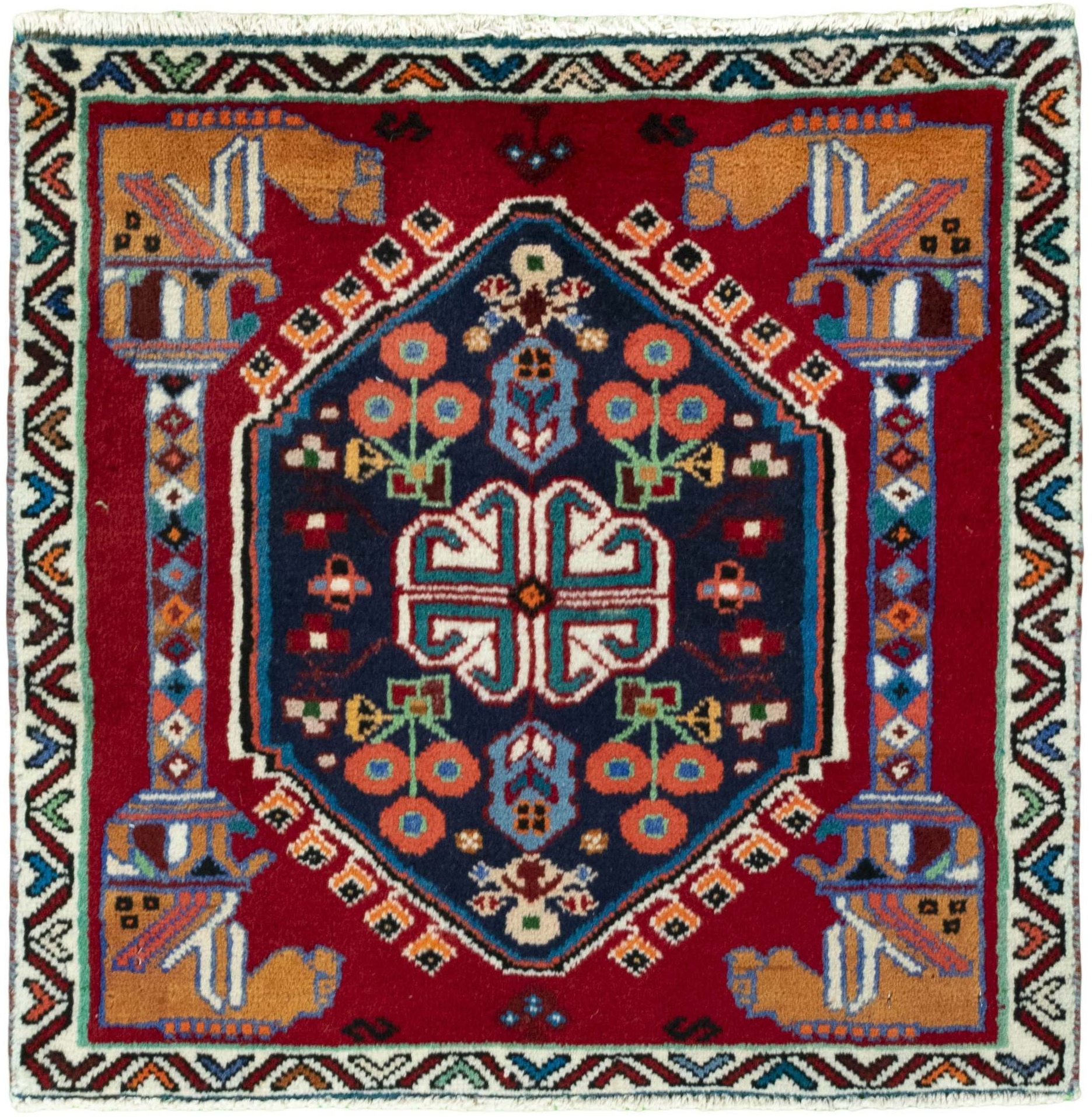 Τετράγωνα χαλιά - Shiraz 63 x 63 cm
