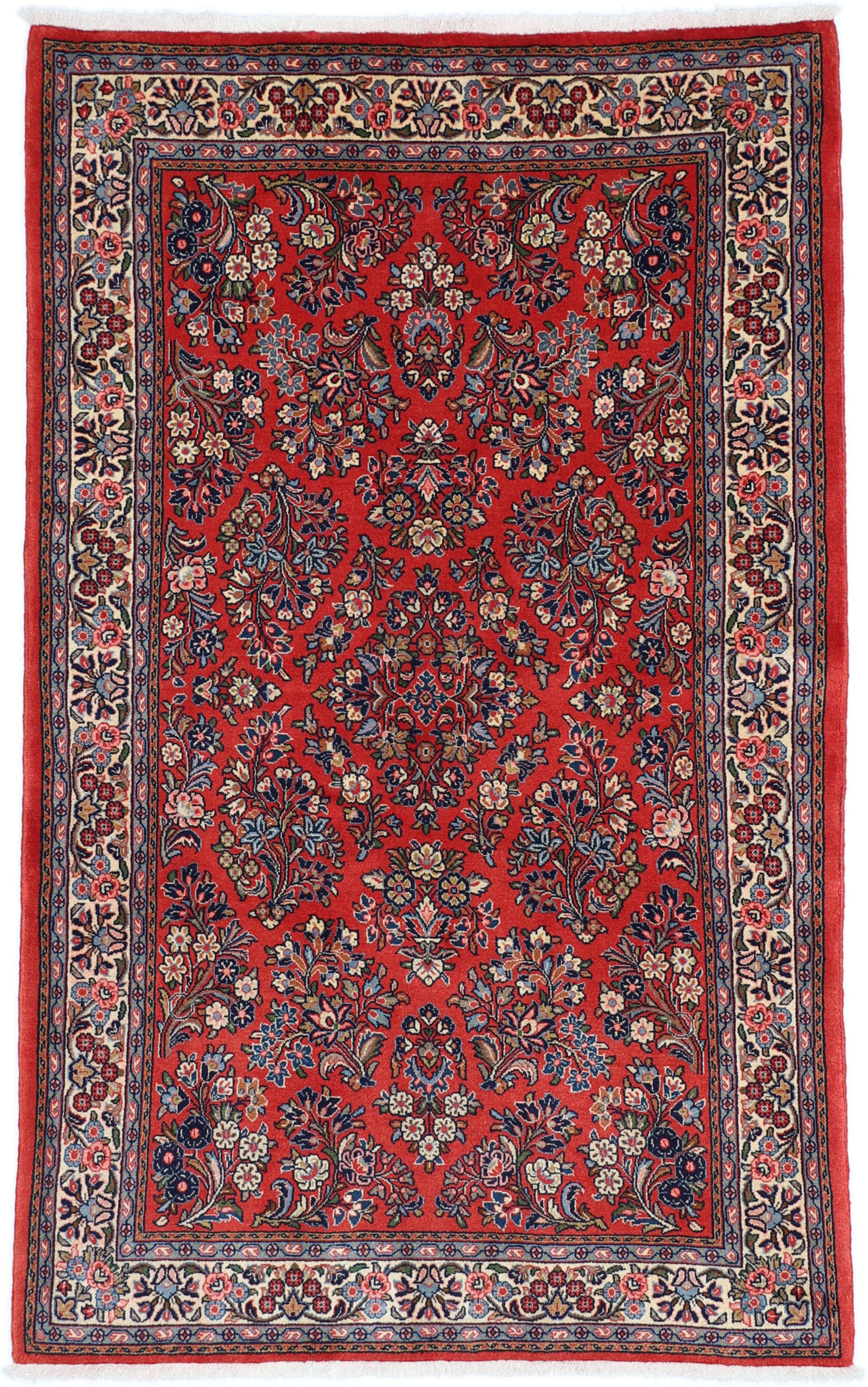 Sarough Tæpper - Sarouk 135 x 228 cm
