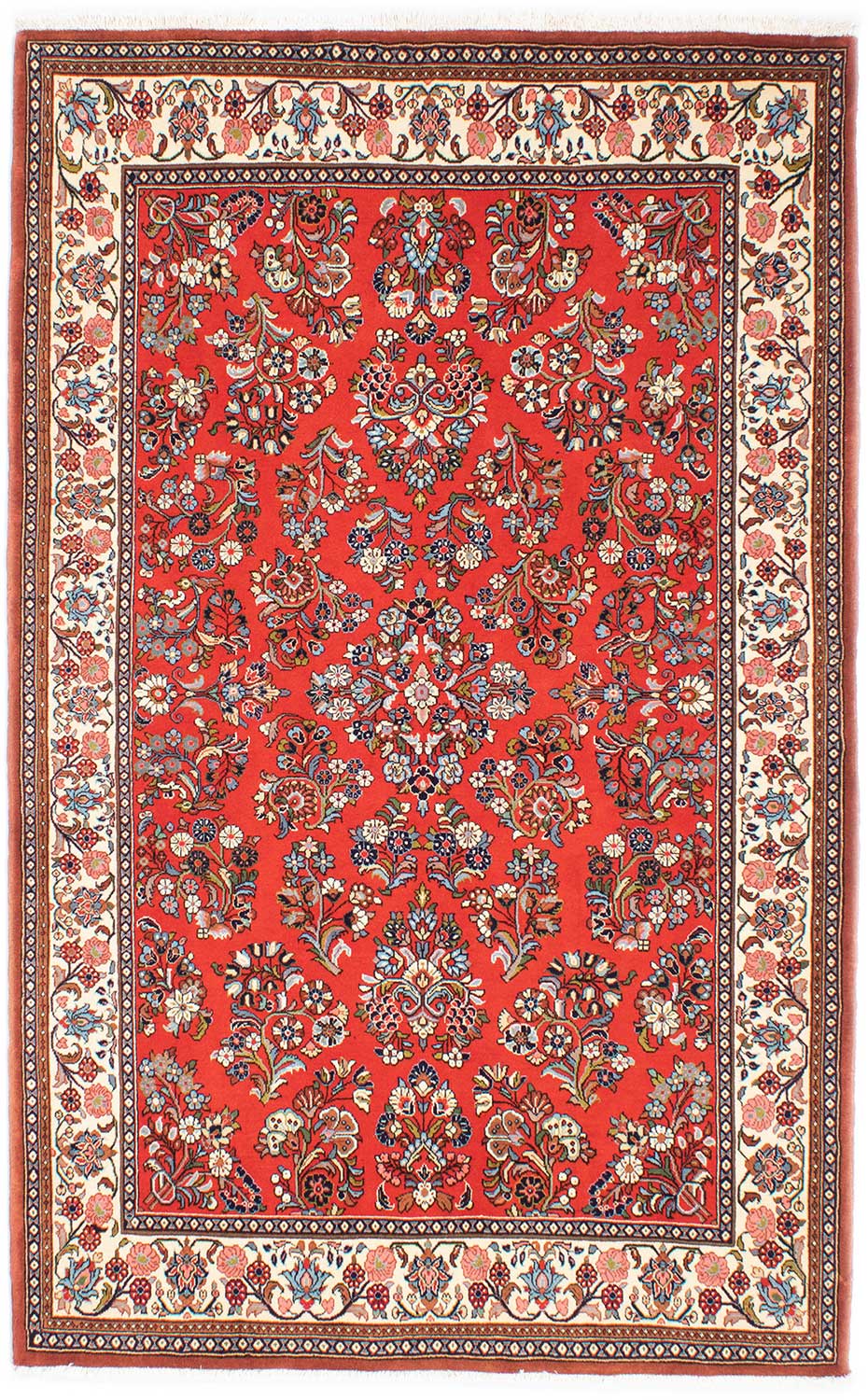 Sarough Tapijten - Sarouk 132 x 212 cm