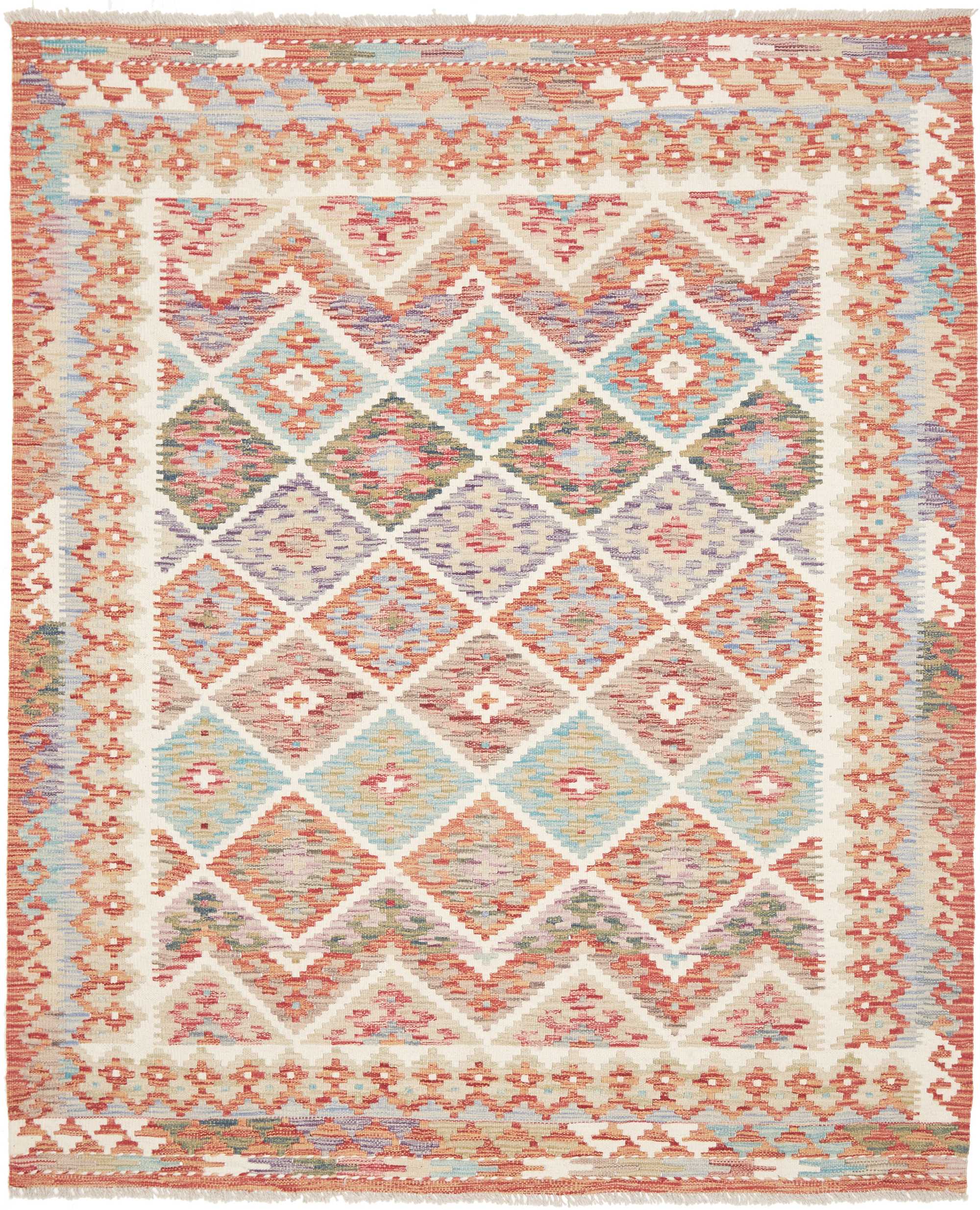 Teppich 170x200 - Kelim 160 x 193 cm