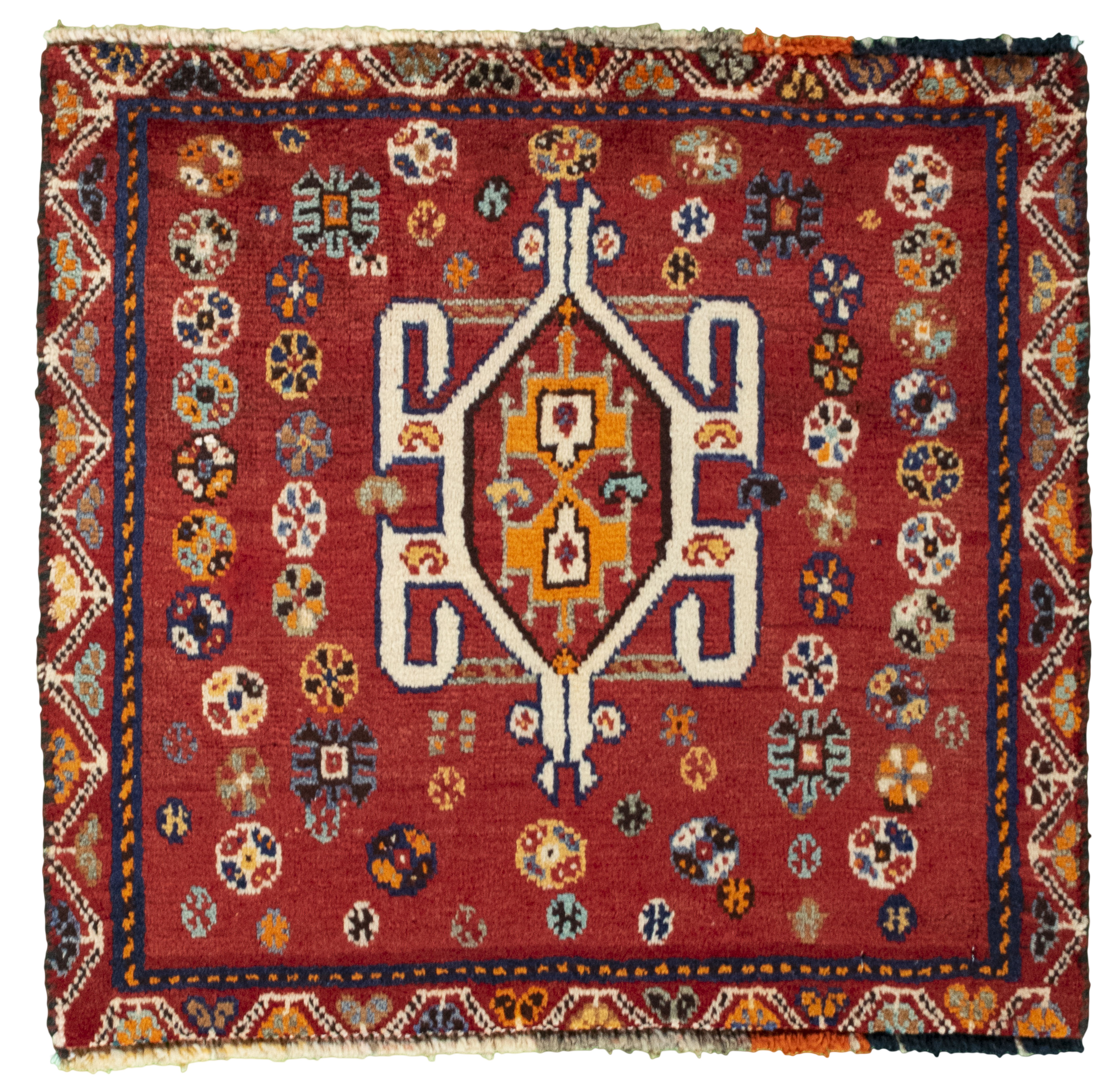 Orientteppiche Lila - Shiraz 55 x 51 cm
