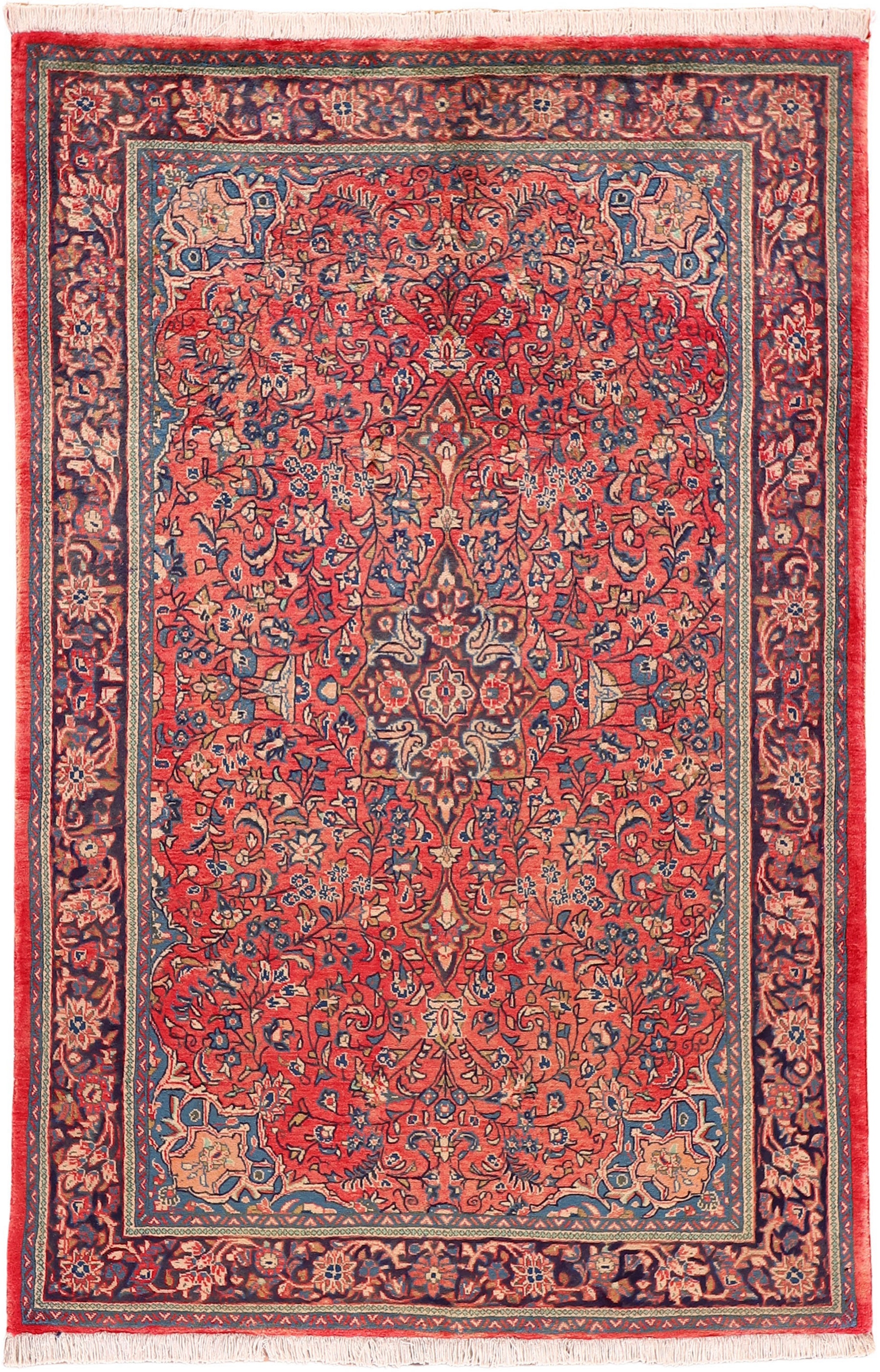 Sarough Tæpper - Sarouk 125 x 195 cm