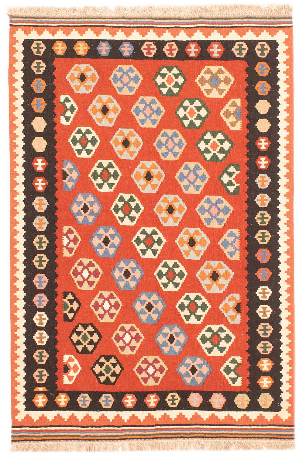Kelim Teppiche Klein - Kelim 101 x 149 cm