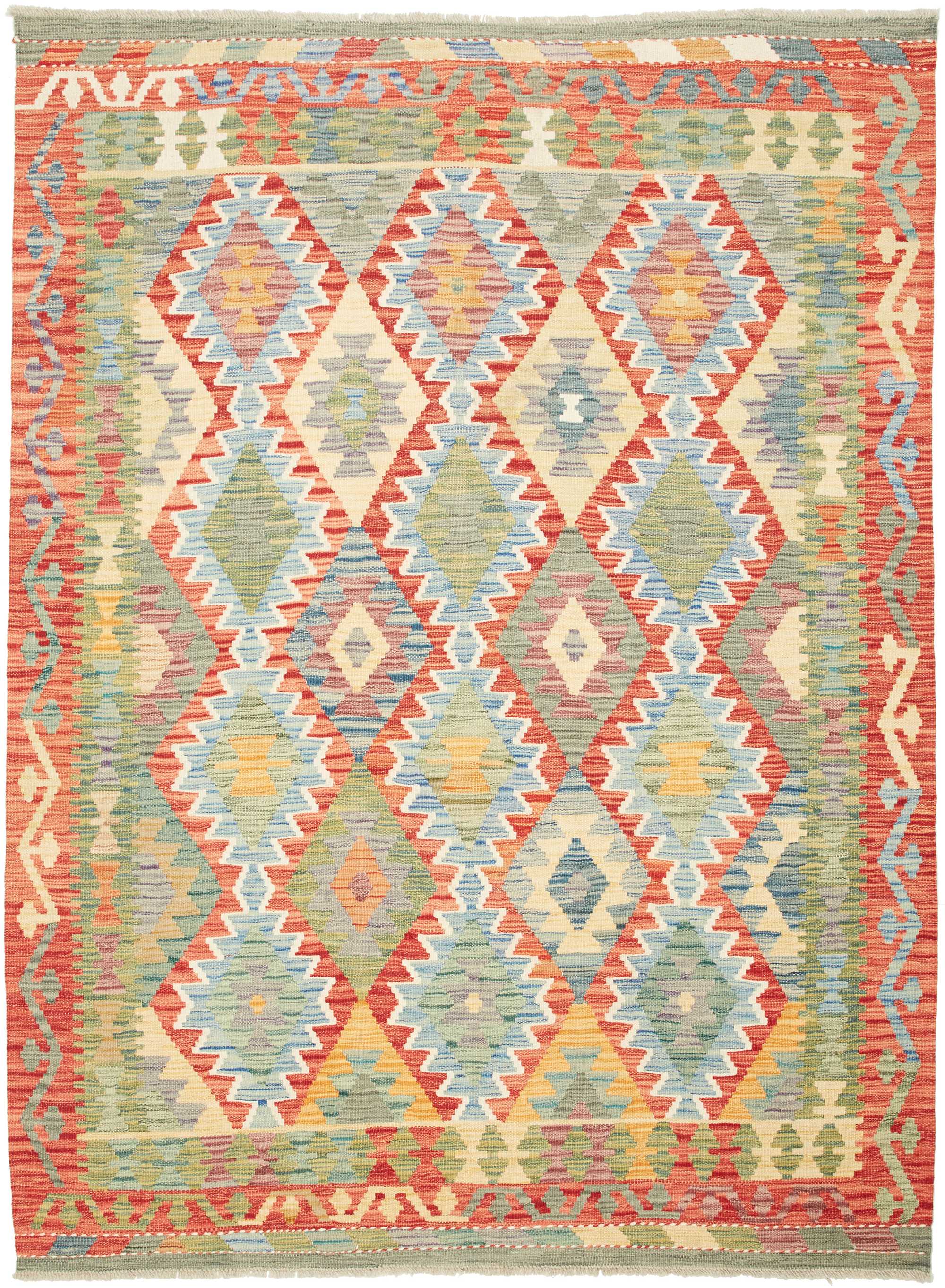 Teppich 170x220 - Kelim 160 x 213 cm