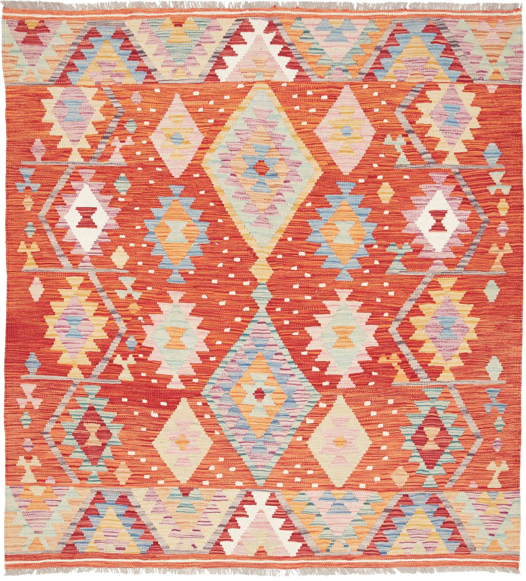 Teppich 150x160 - Kelim 149 x 161 cm