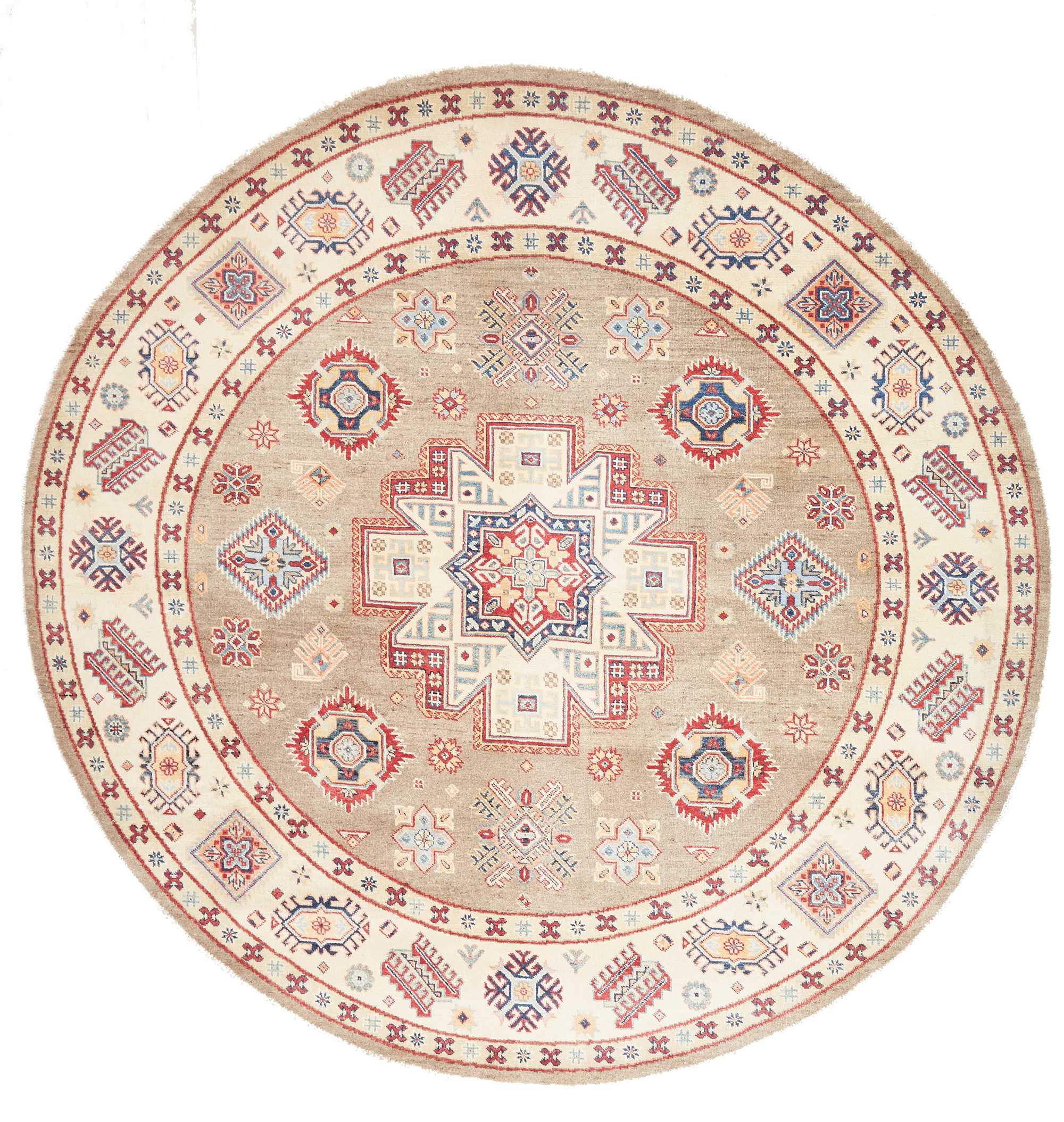 Kvadratisk Teppe 230x230 - Kazak 239 x 233 cm