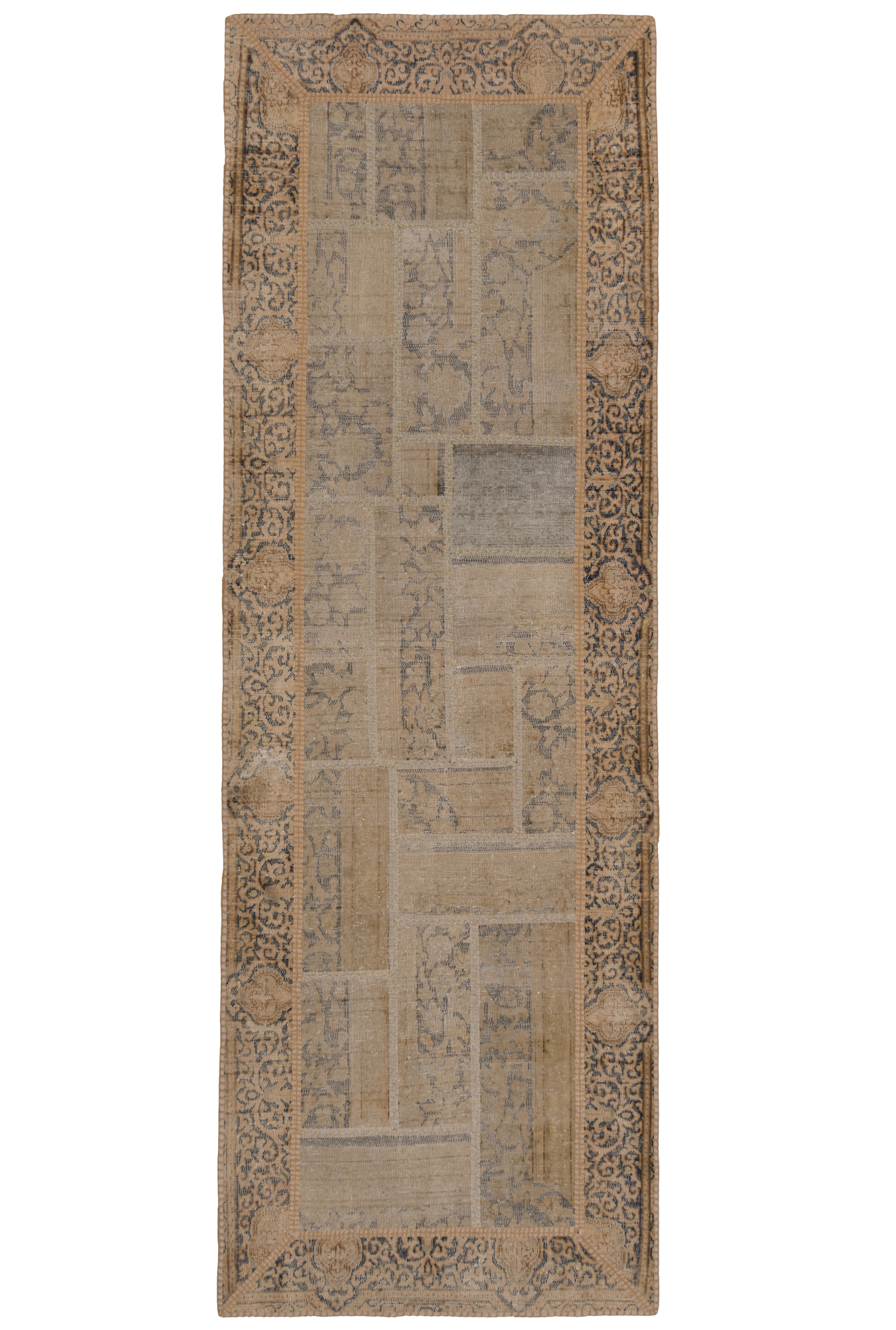 Teppich 80x250 - Patchwork 83 x 246 cm