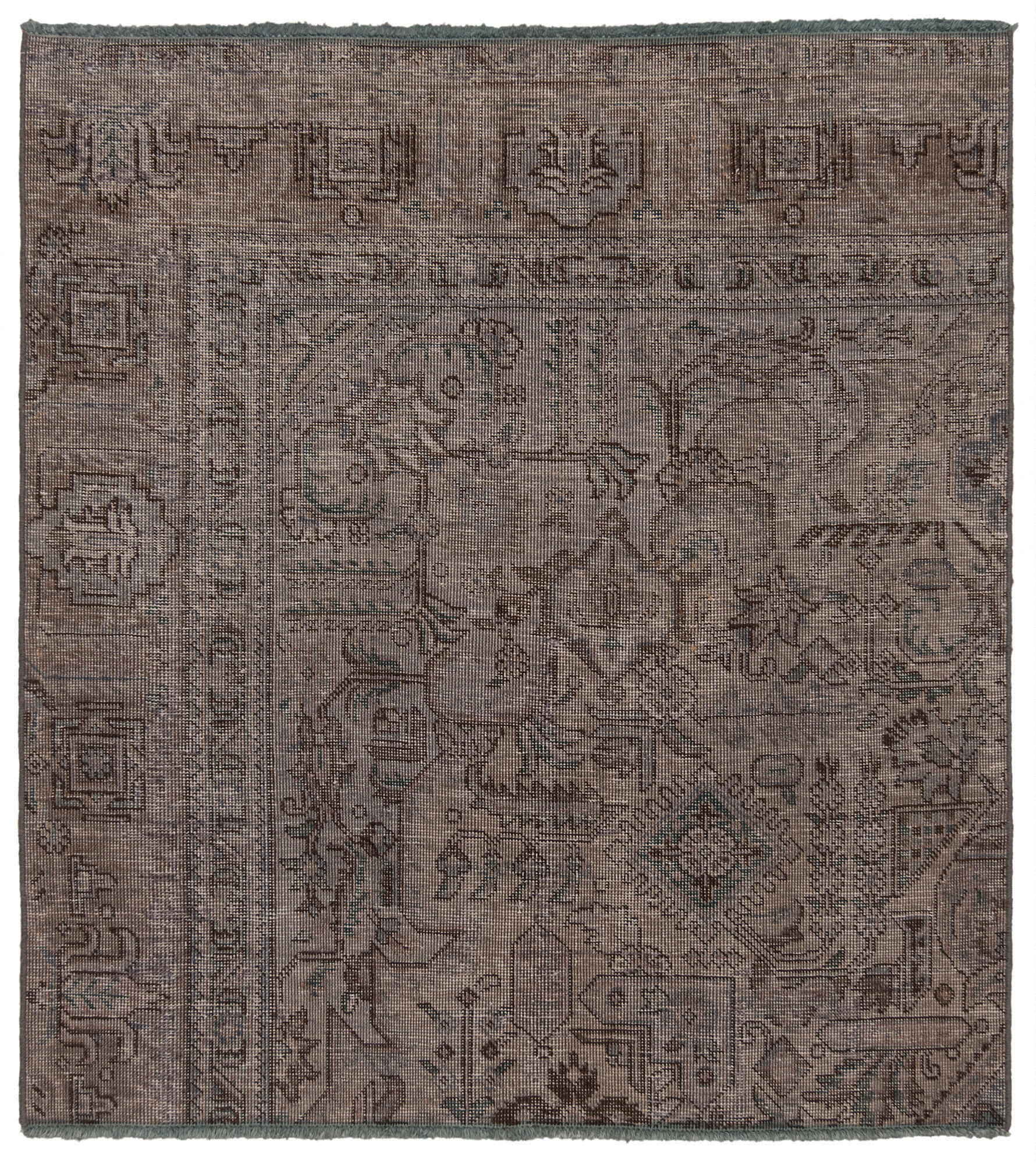 Vintage Teppiche Quadratisch - Vintage original 99 x 110 cm