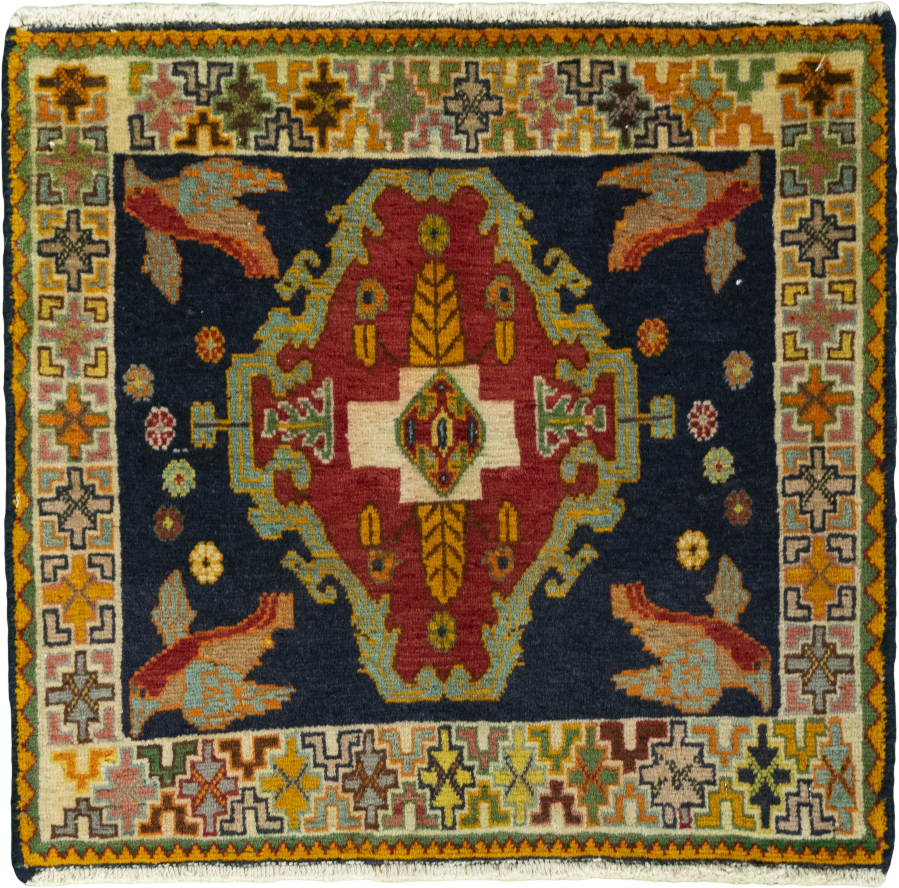 Teppich 50x50 - Shiraz 60 x 57 cm