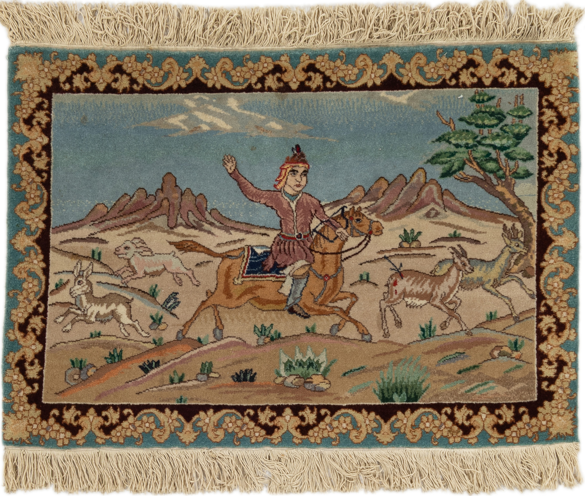 Antique Tabriz - Tabriz 60 x 85 cm