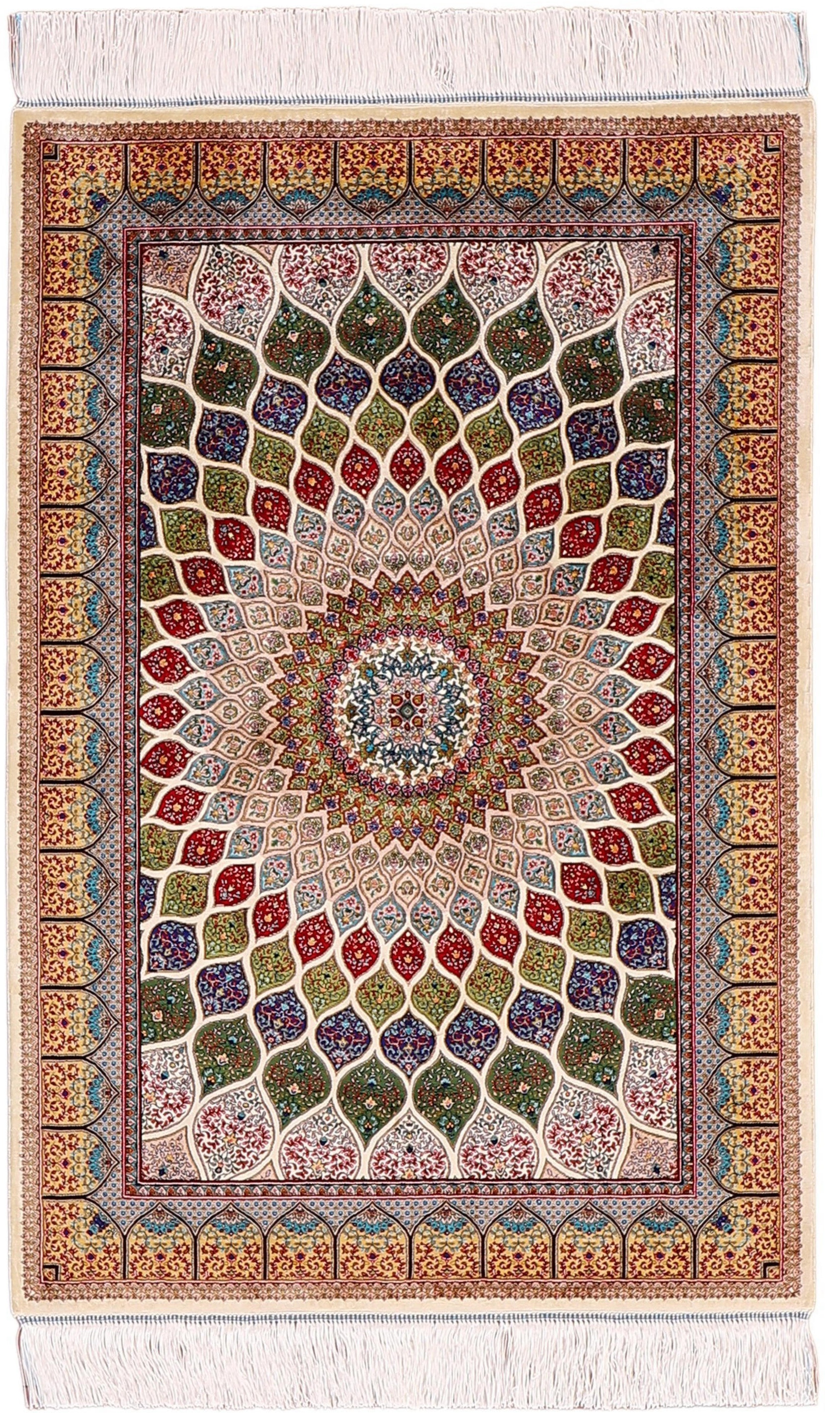 Μεταξωτά Χαλιά - Ghom 80 x 120 cm