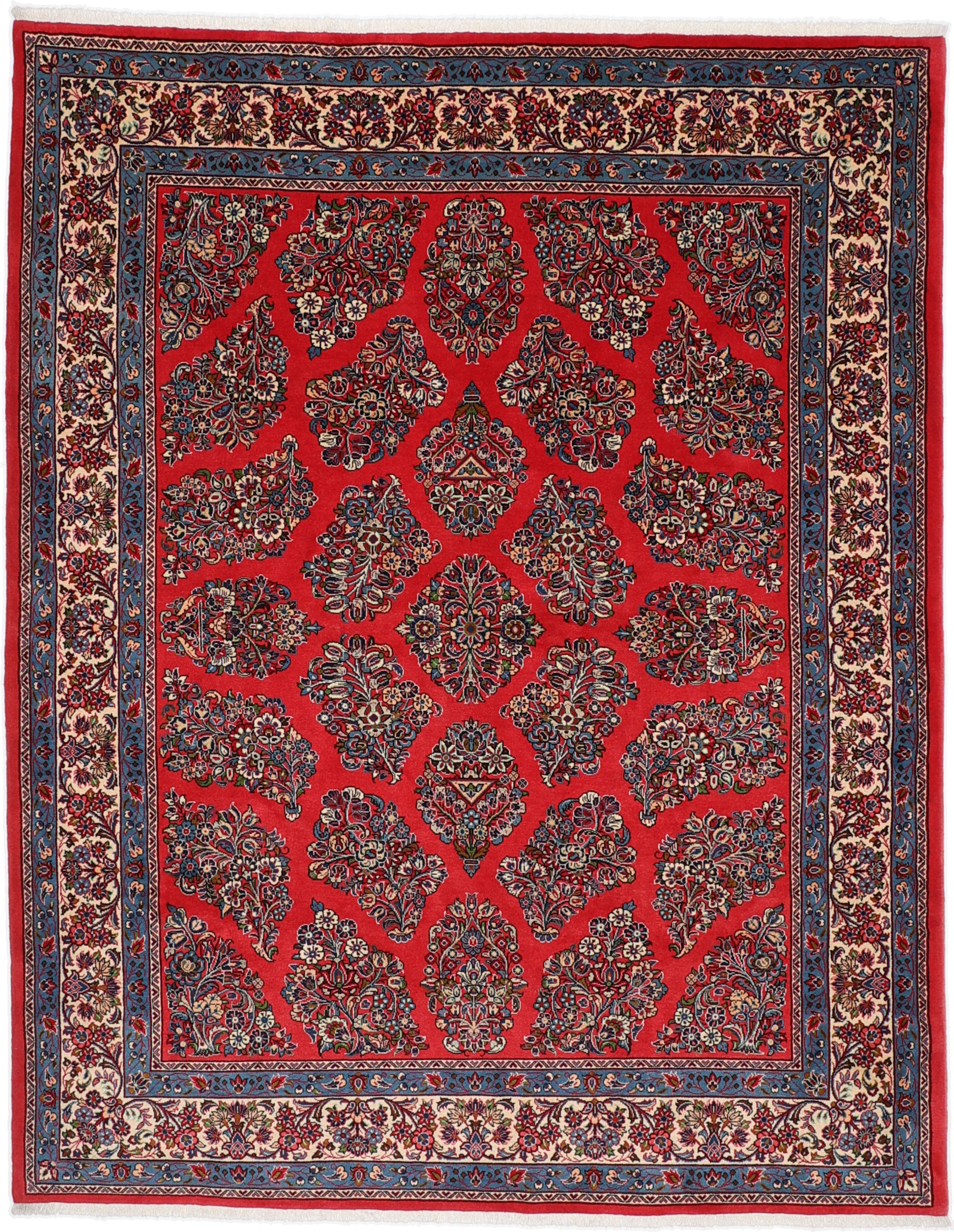 Sarough Tæpper - Sarouk 215 x 273 cm