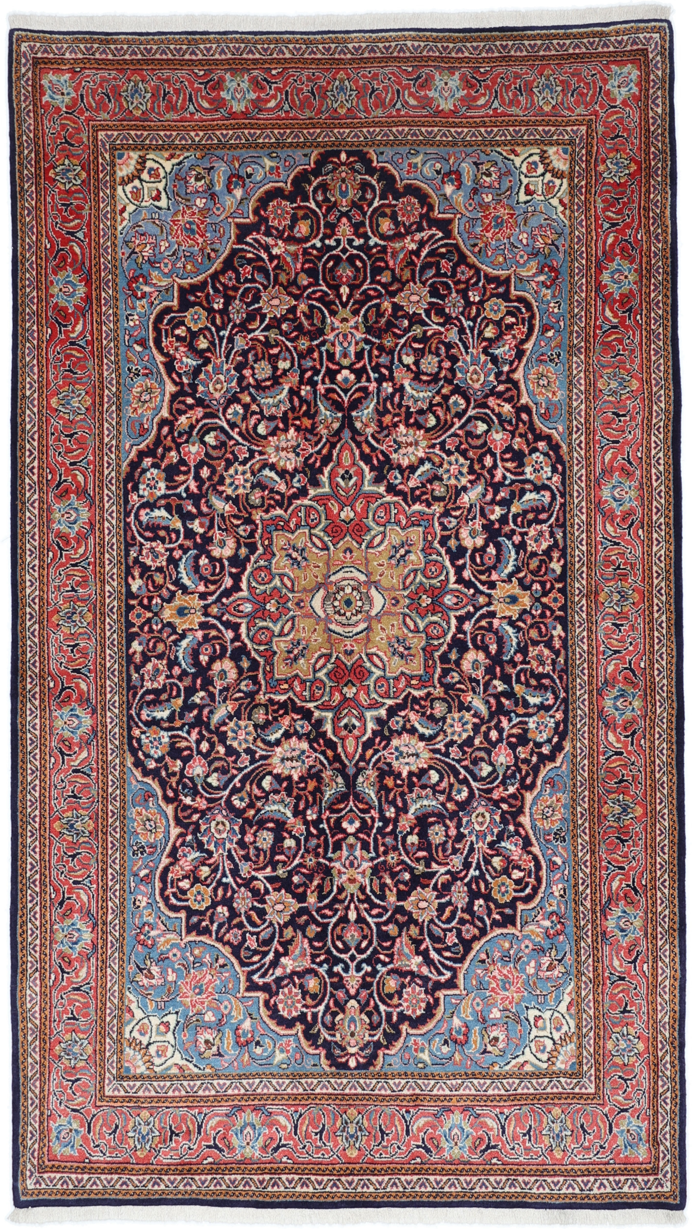 Sarough Tæpper - Sarouk 136 x 237 cm