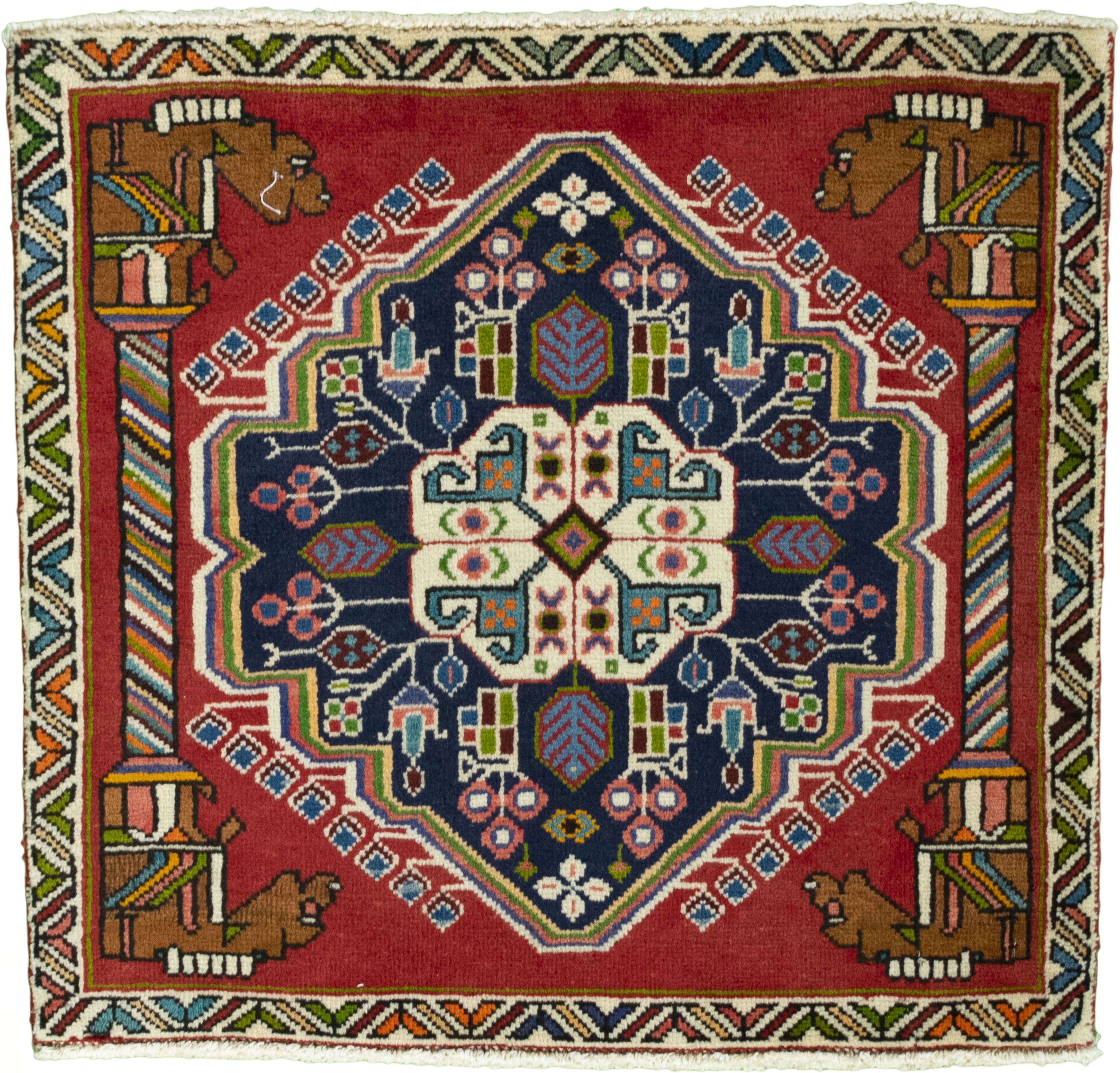 Τετράγωνα χαλιά - Shiraz 67 x 63 cm