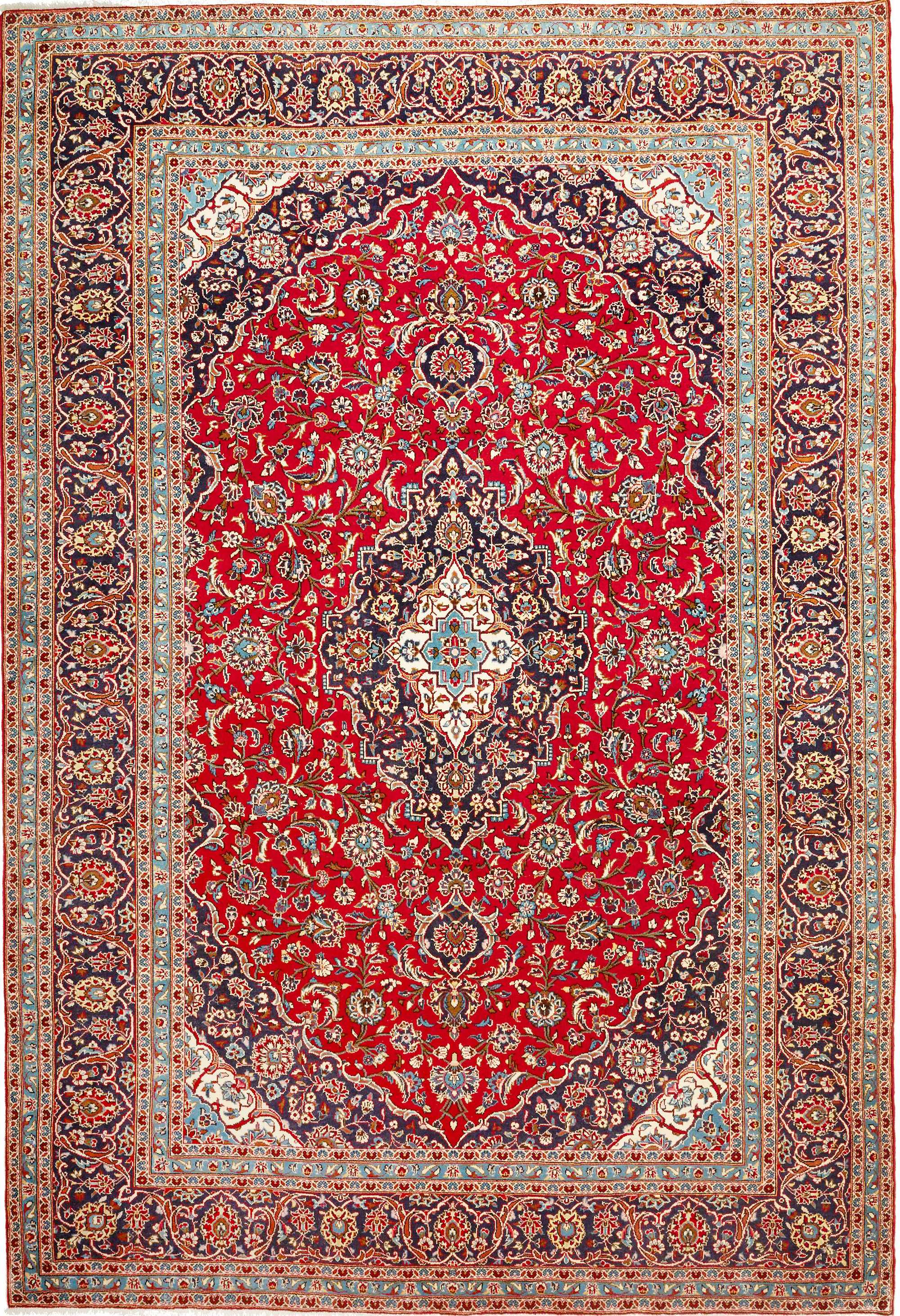 Teppiche 250x350 - Kashan 244 x 351 cm