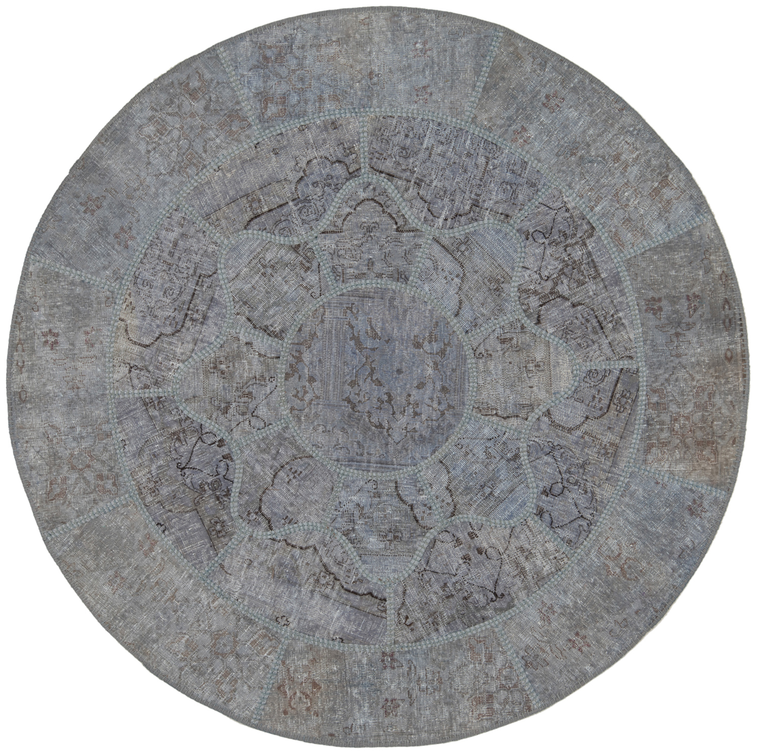 150x160 Rug - Patchwork 155 x 155 cm