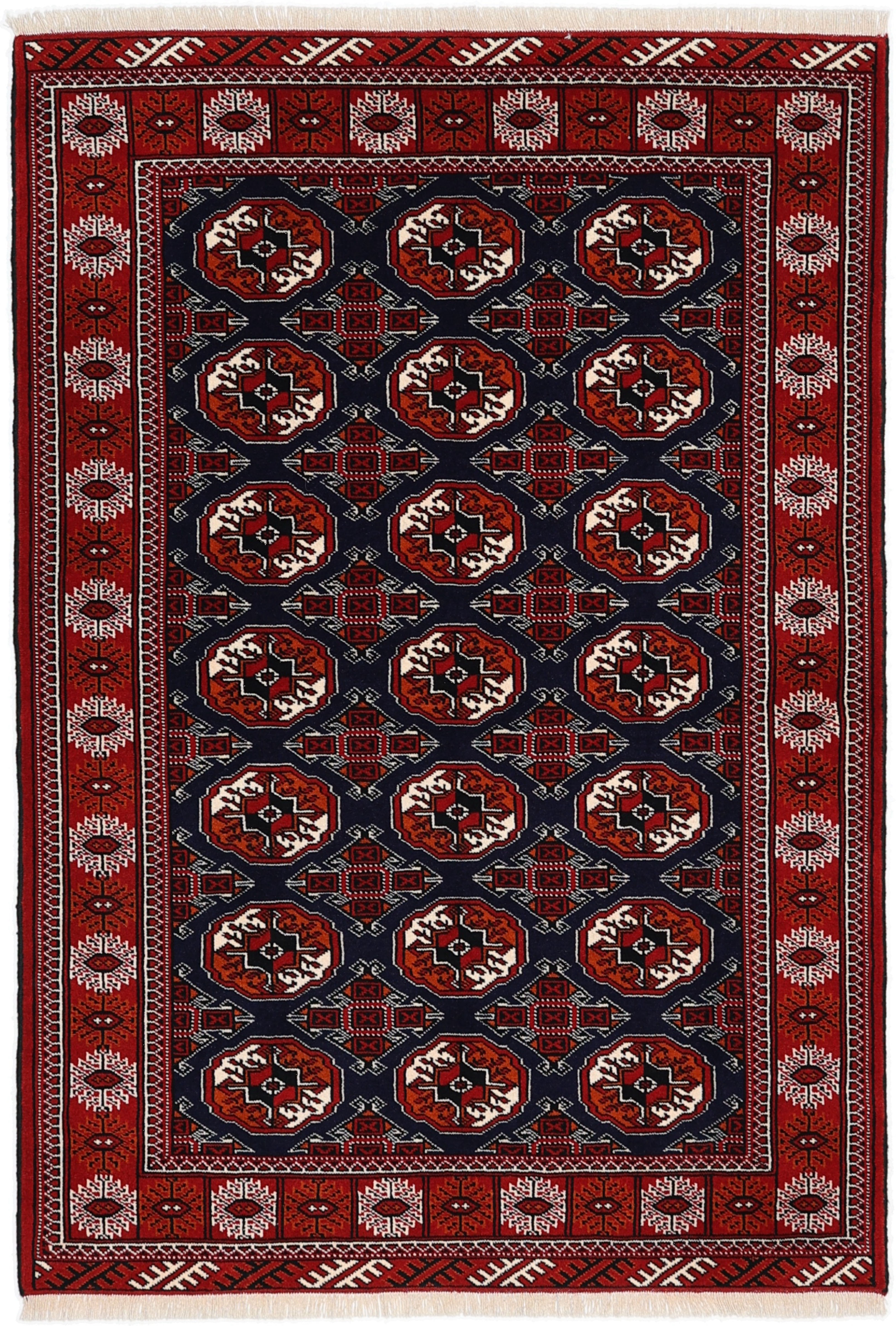 Dywany Turkmeńskie - Turkmen 136 x 195 cm